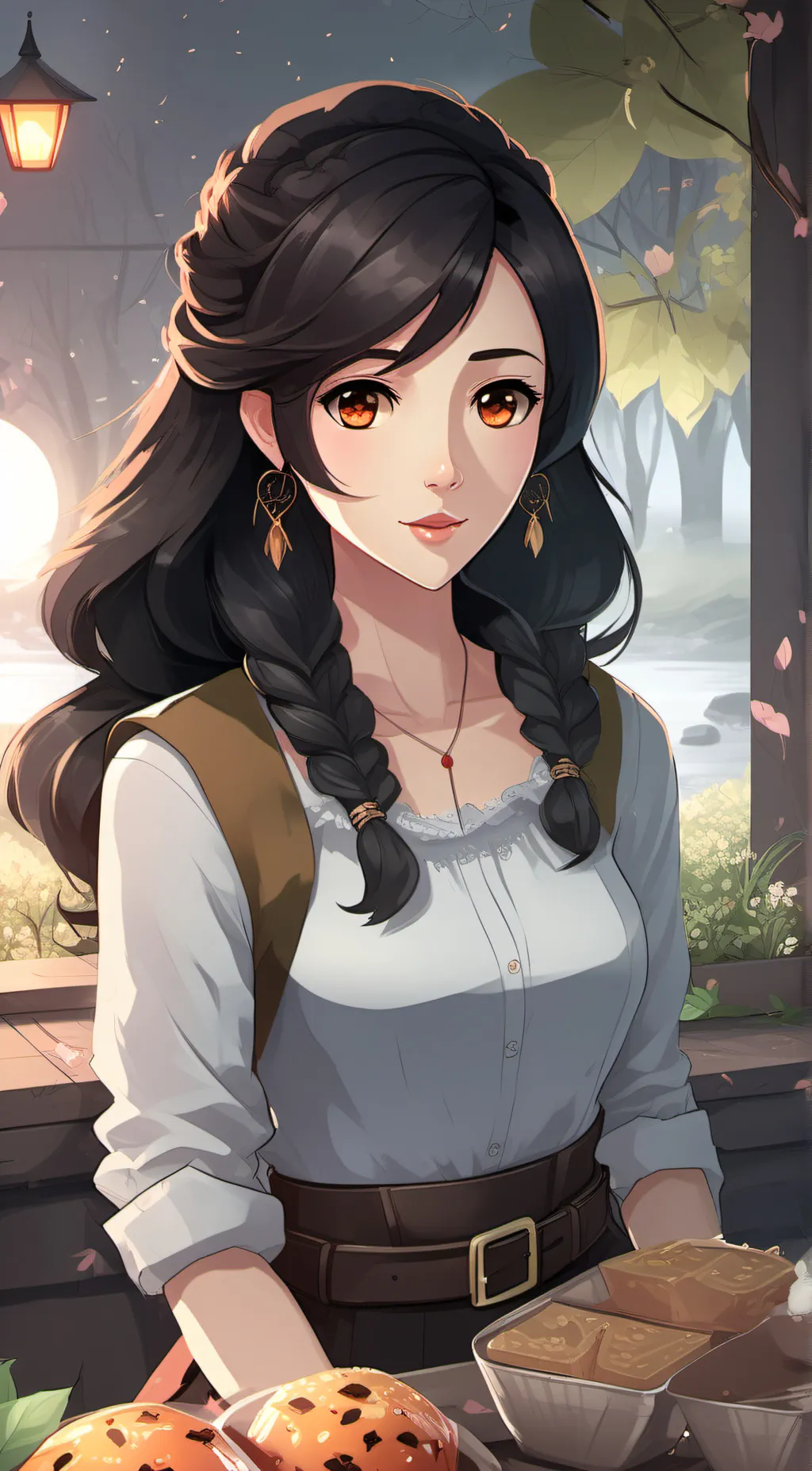 ai character: Hailey background