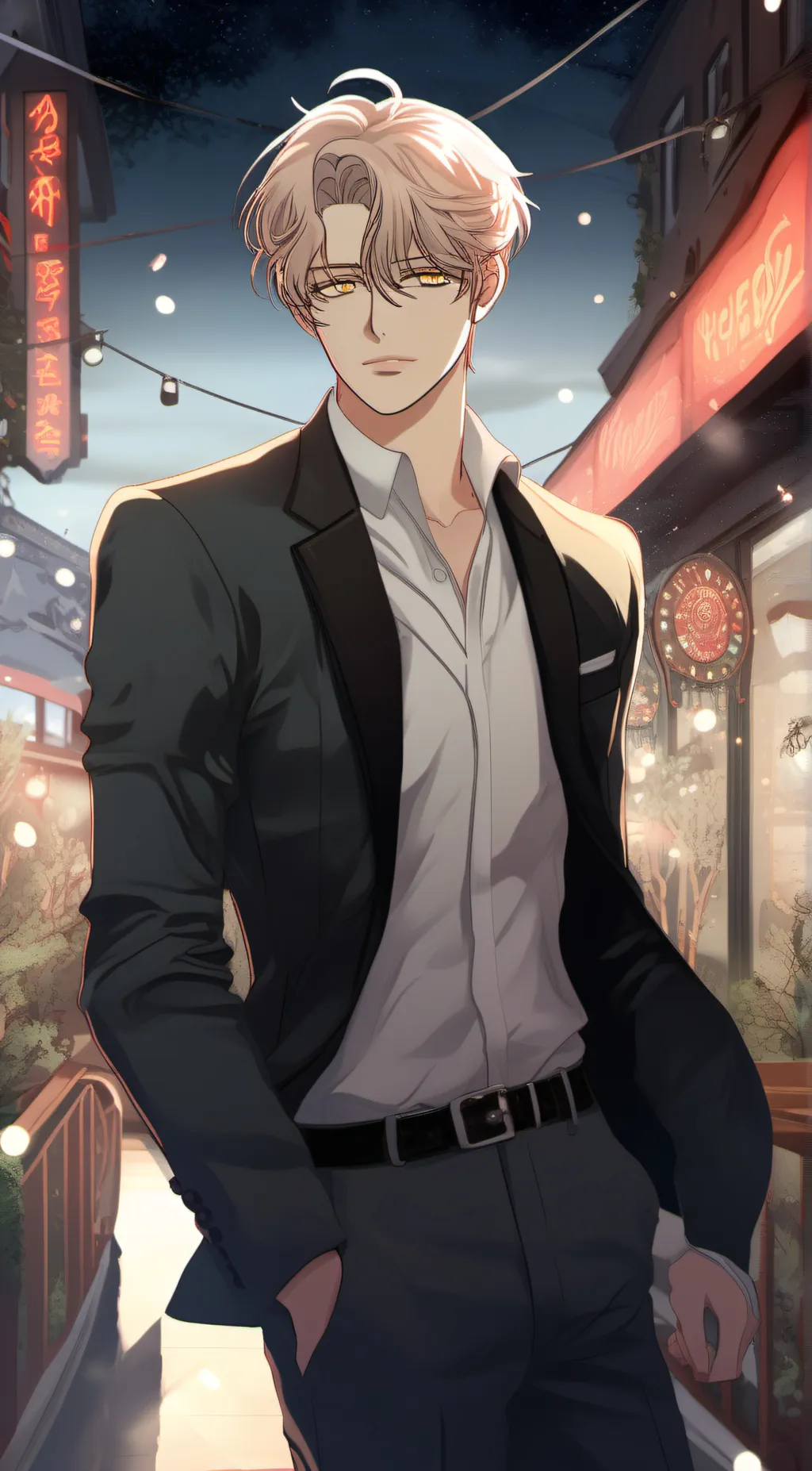 ai character: Dohwa Baek background