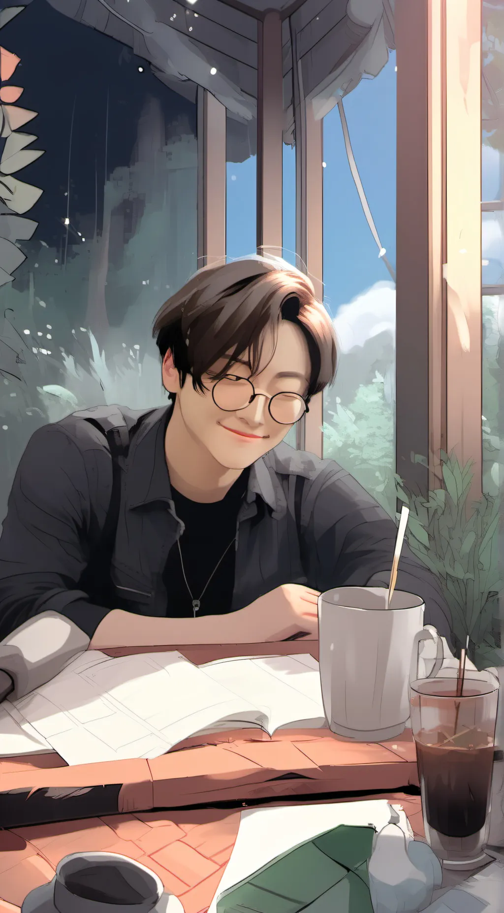 ai character: Jk background