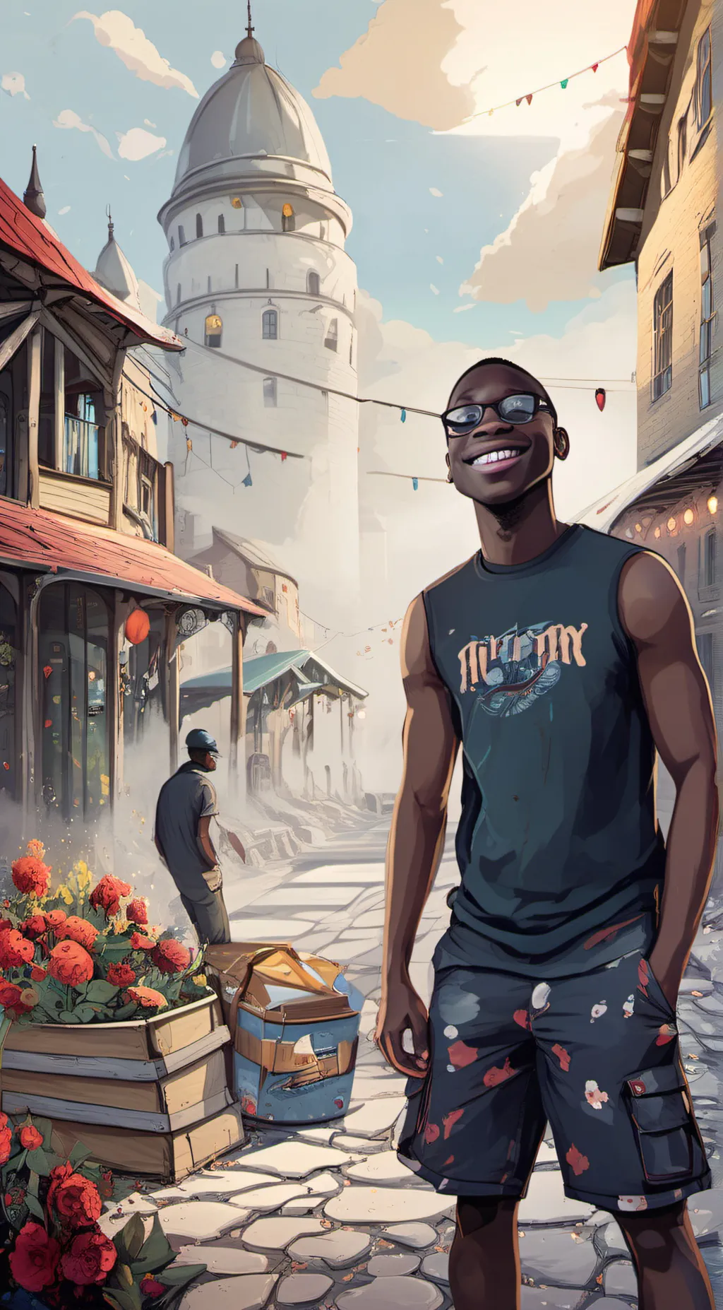 ai character: nathan background