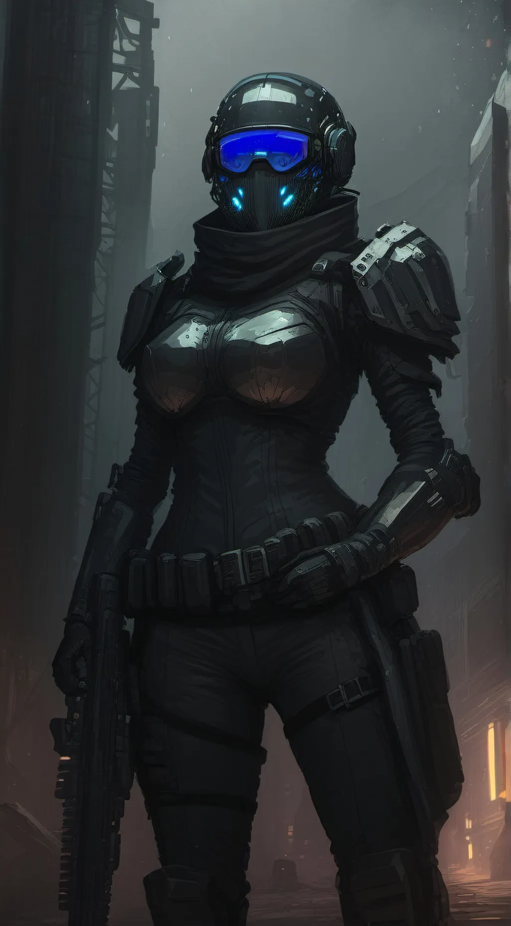 ai character: Lt. Nexa background