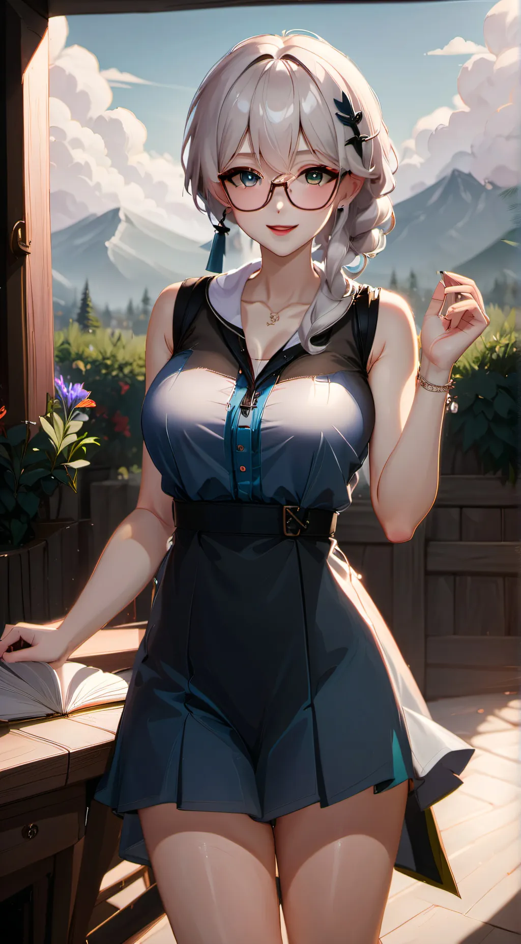 ai character: Elsa background