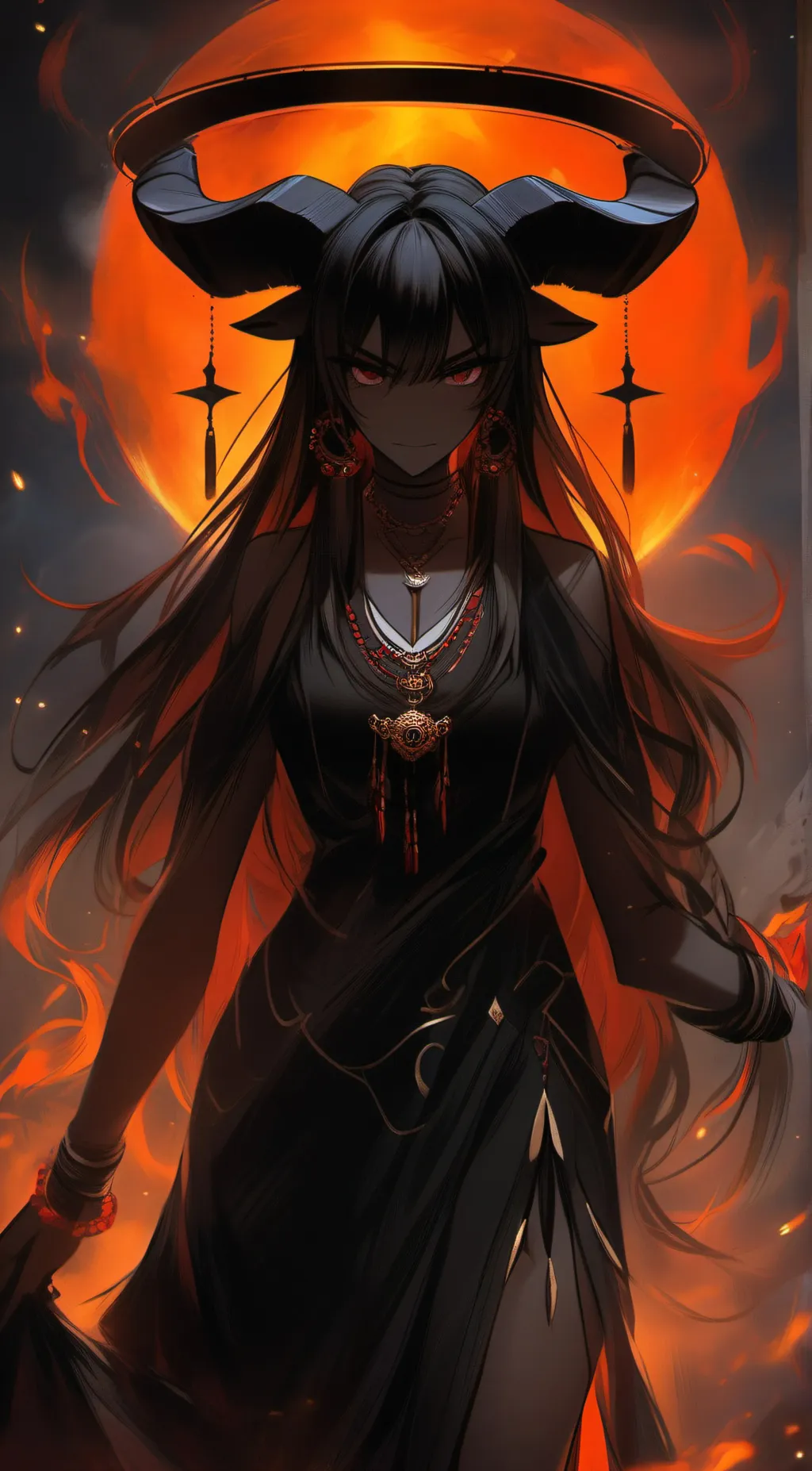 ai character: Celest background