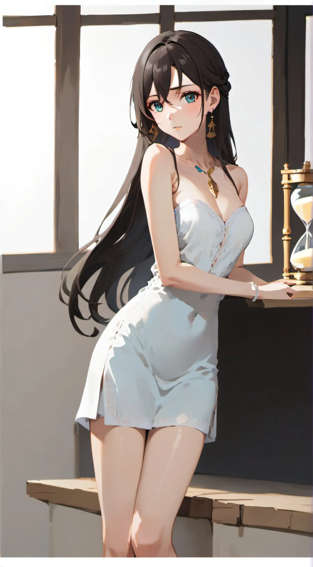 ai character: Luna background