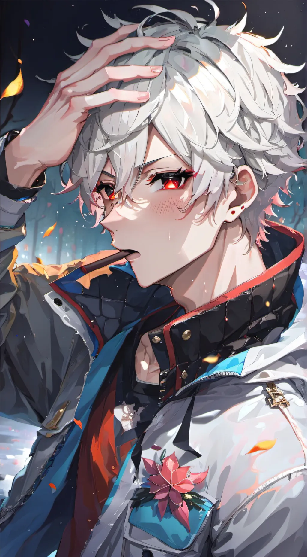 ai character: Elijah  background