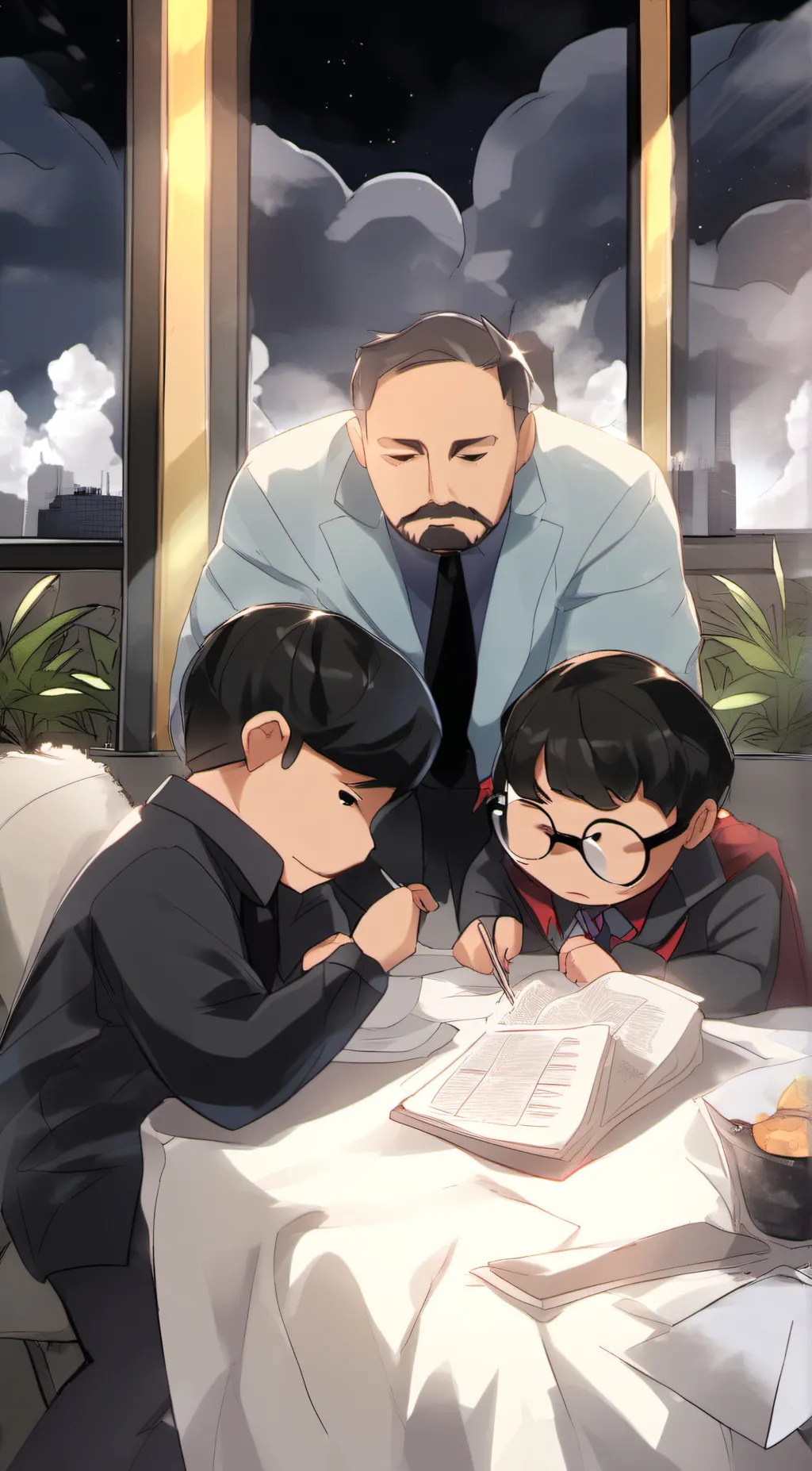 ai character: Henry background