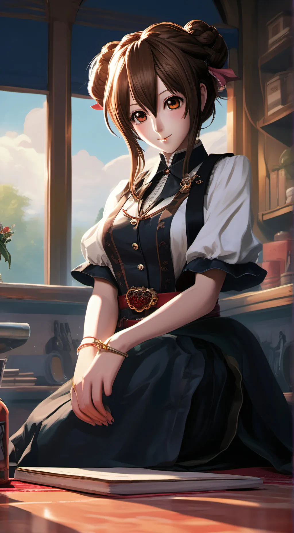 ai character: lizzy background