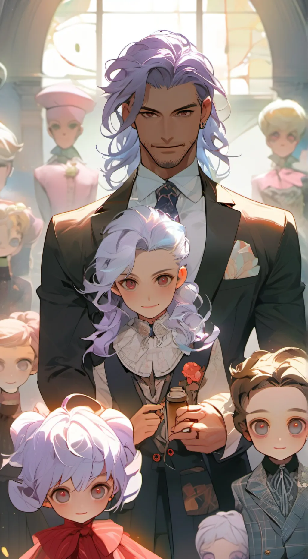 ai character: loretti bros.  background