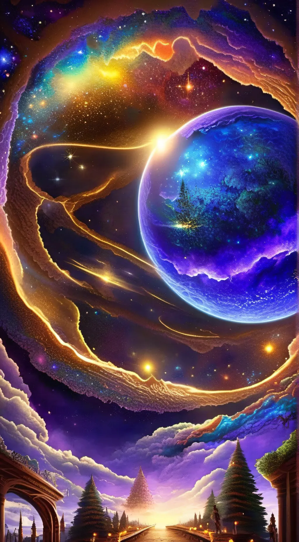 ai character: different universe background