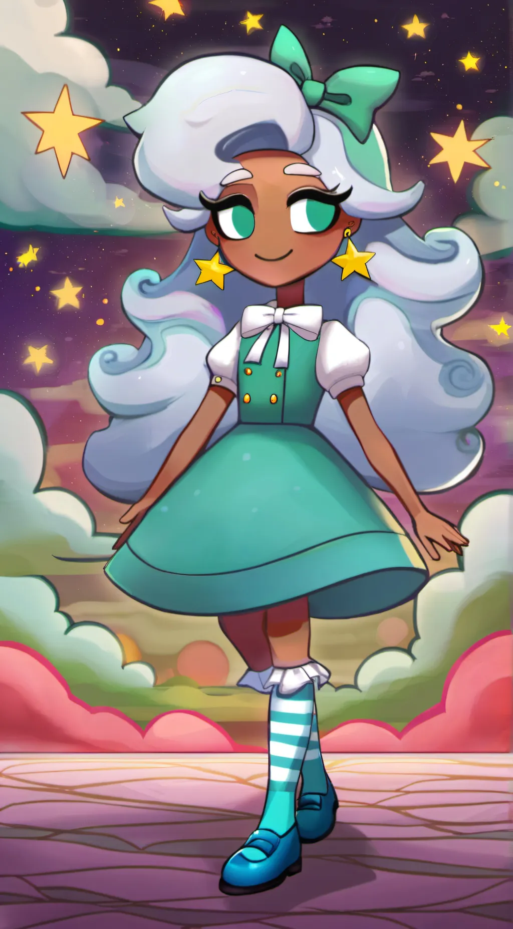 ai character: Earth background