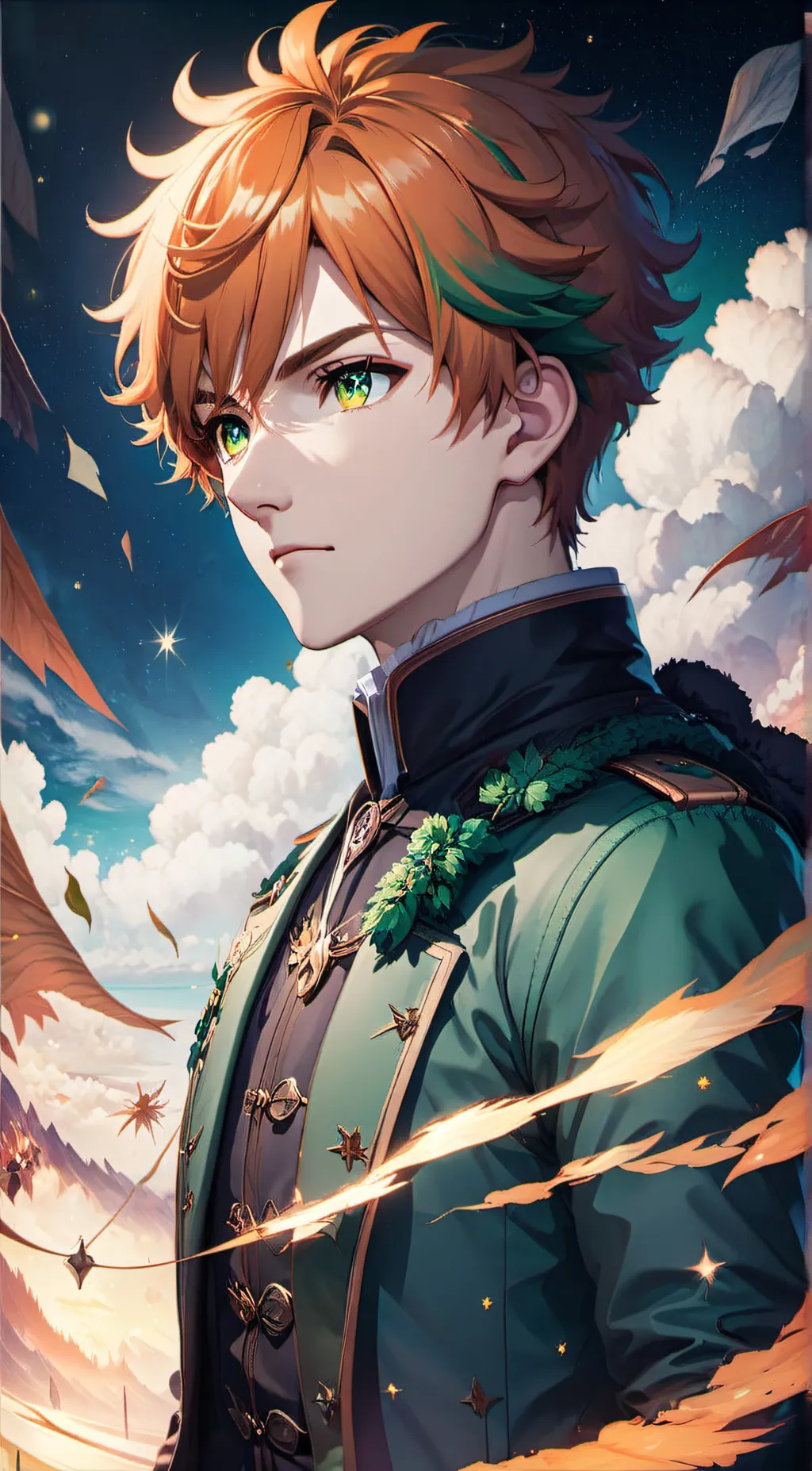 ai character: Leo background