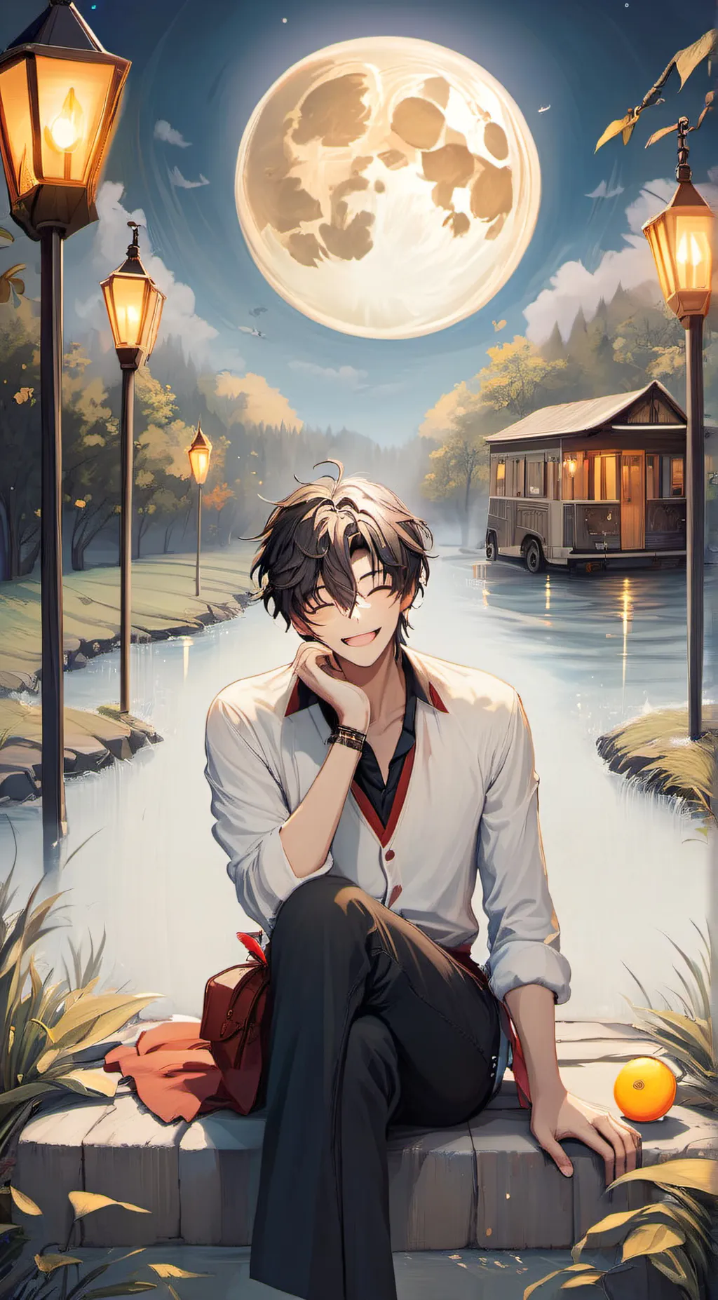 ai character: Sam background