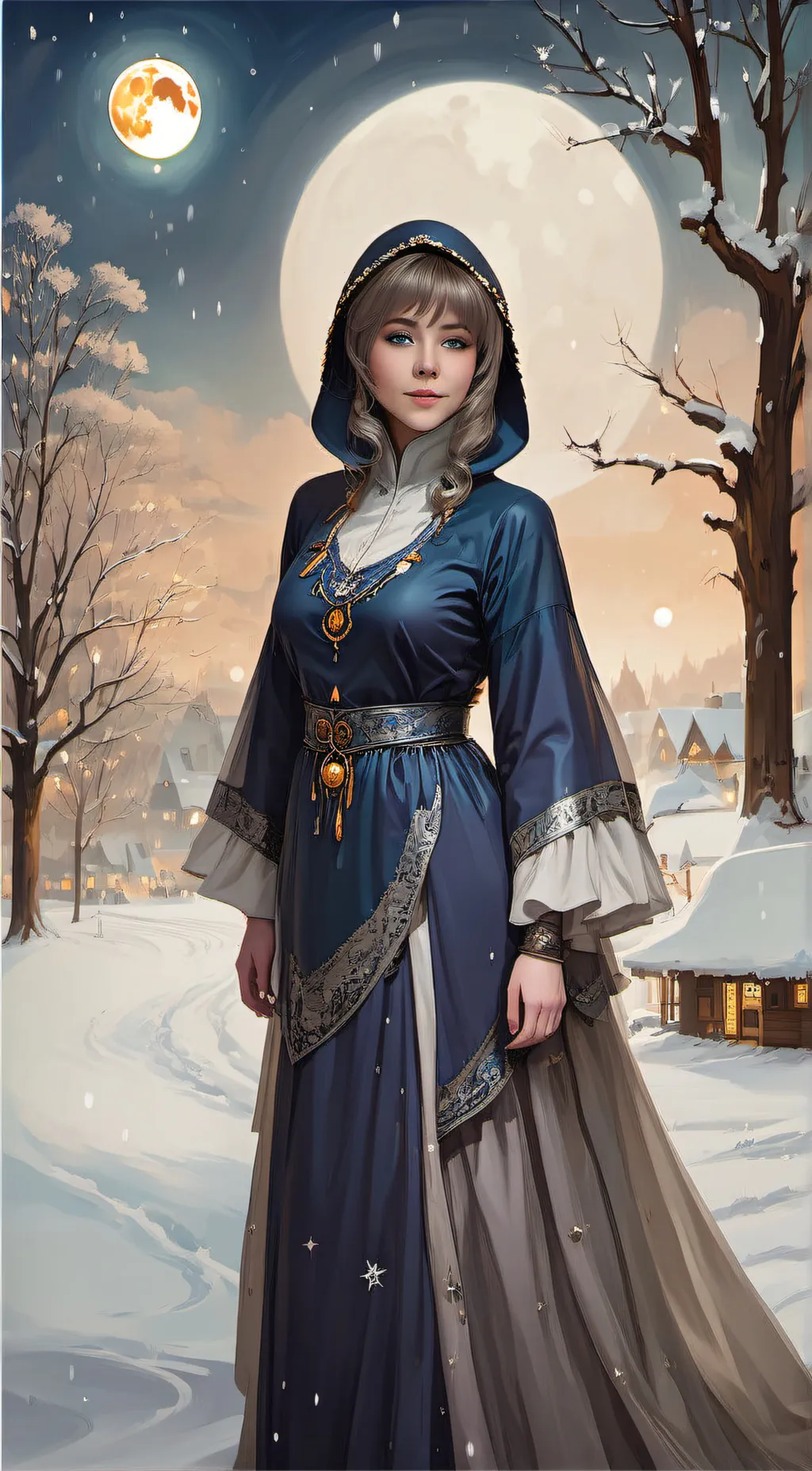 ai character: Serena  background