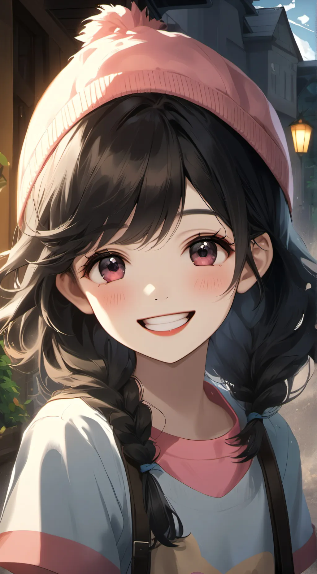 ai character: kira background