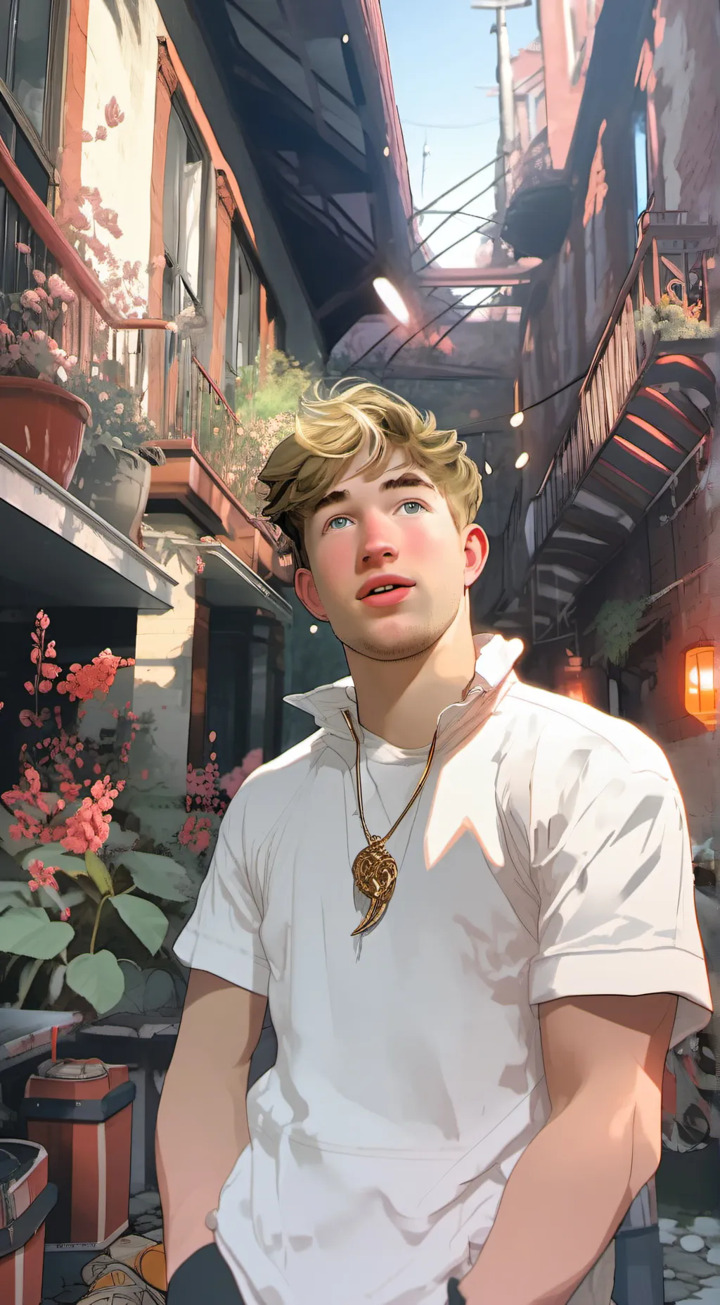 ai character: cash background