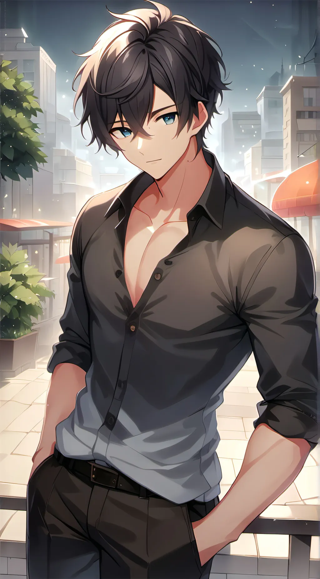 ai character: Tam background