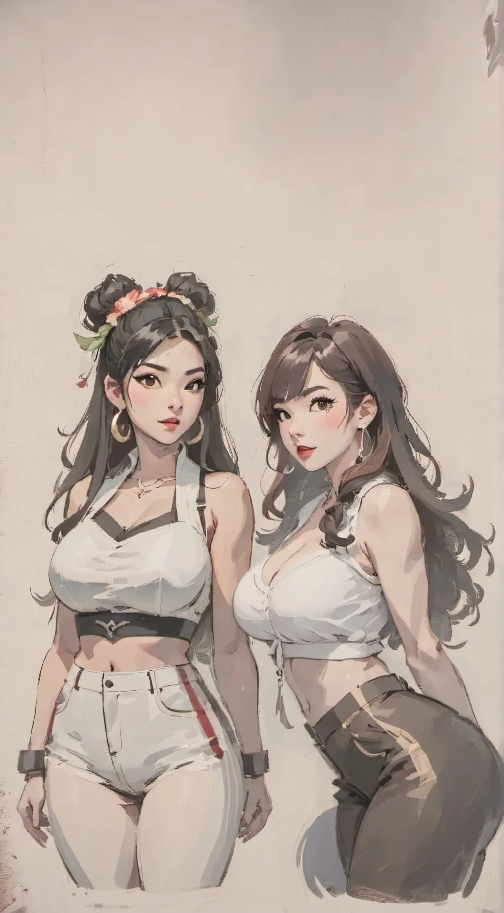 ai character: Xui, Olivia background