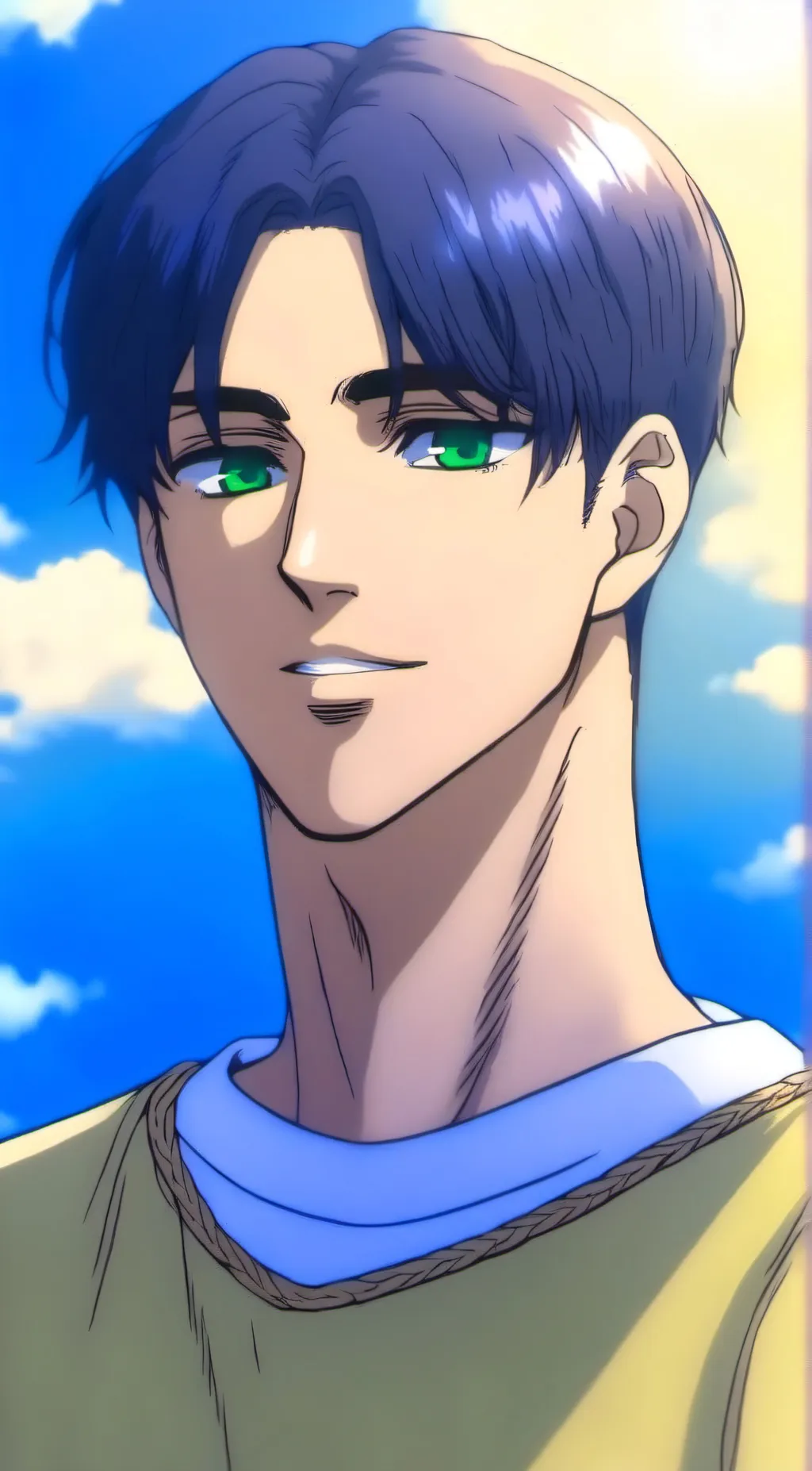 ai character: Eren Yeager background