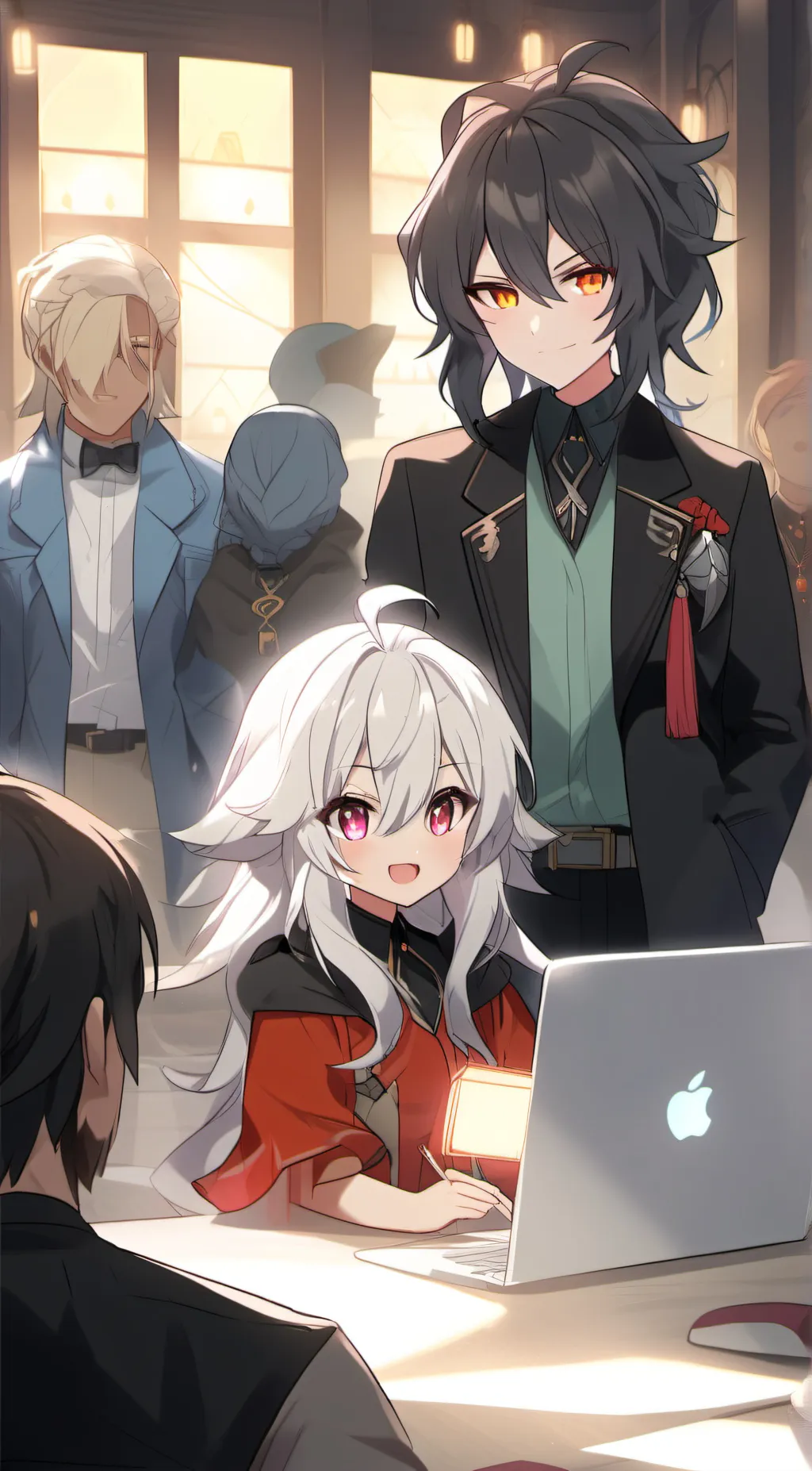 ai character: tadc background