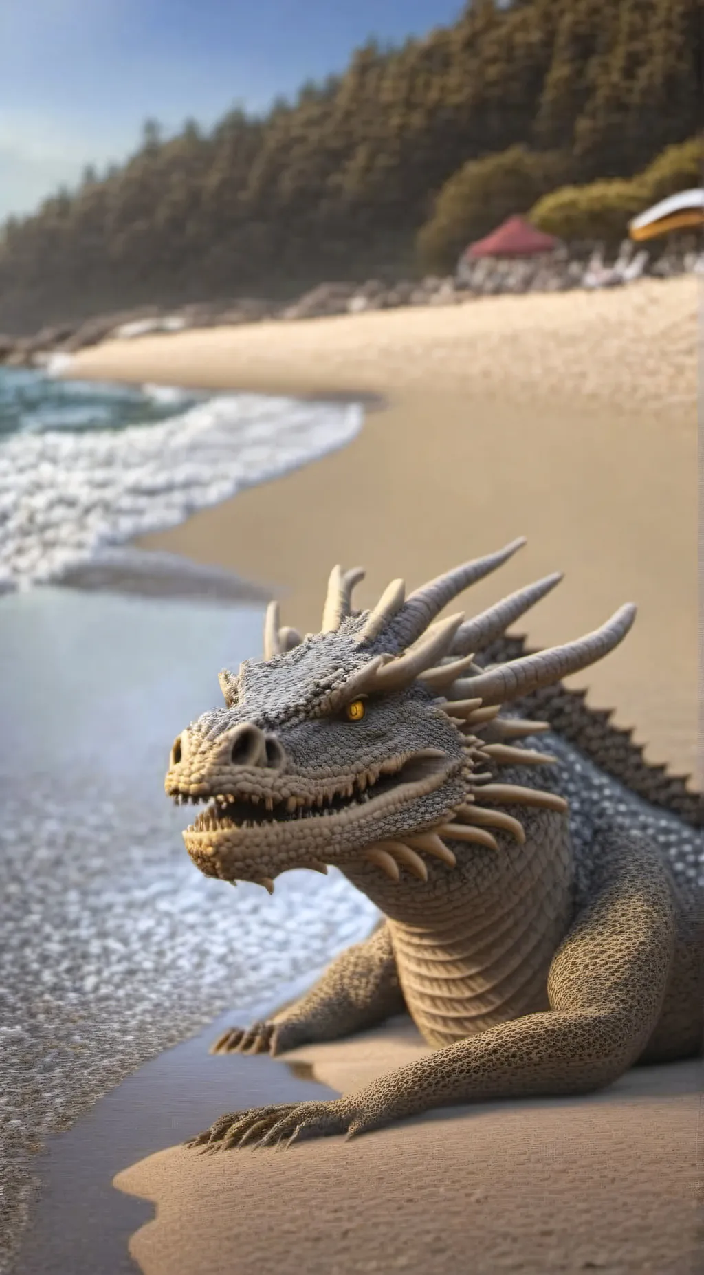 ai character: Drag background