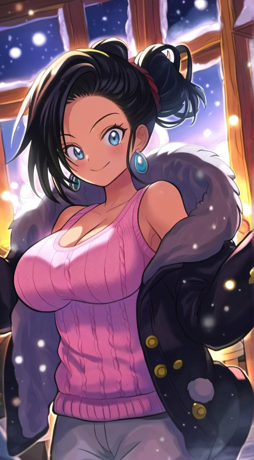 ai character: Tia  background