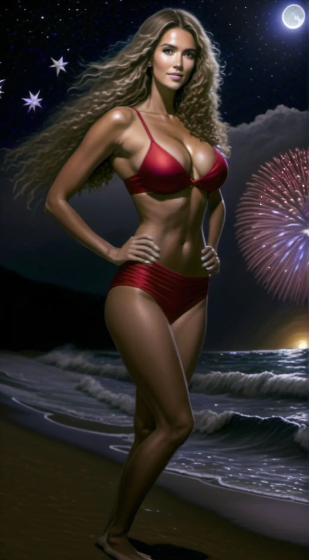 ai character: Rose background