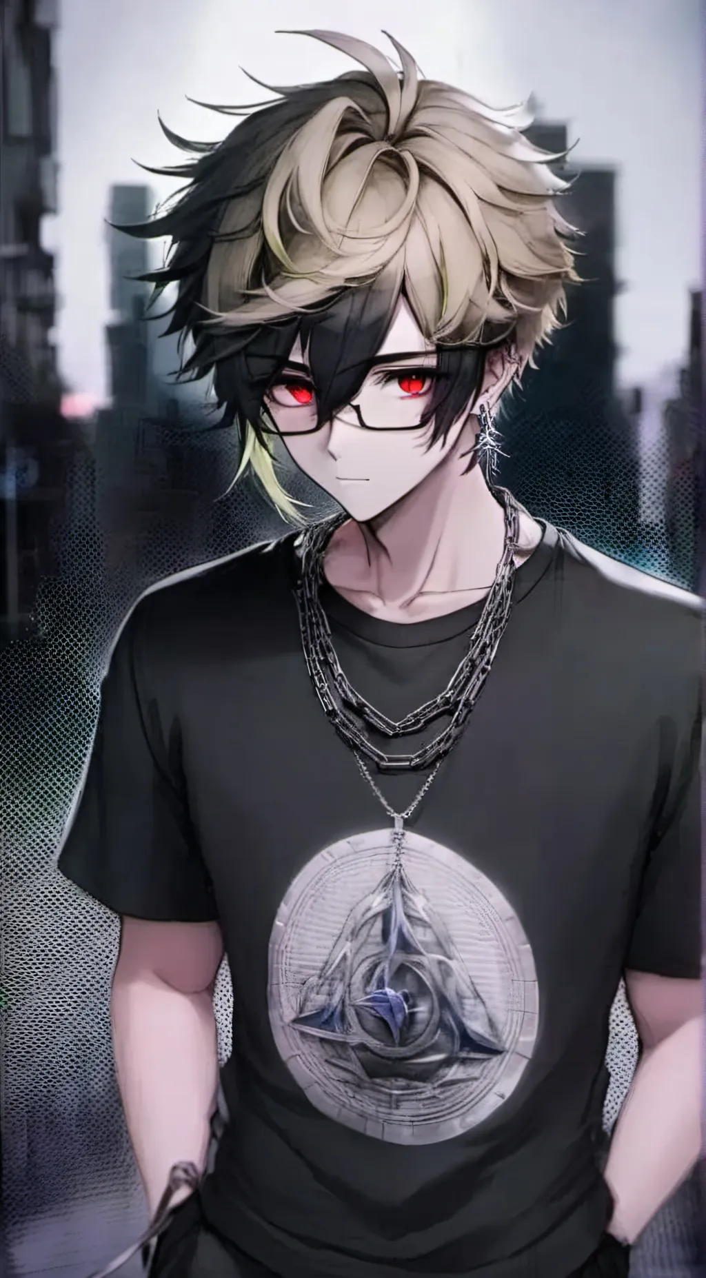 ai character: ⛓️ November ⛓️ background