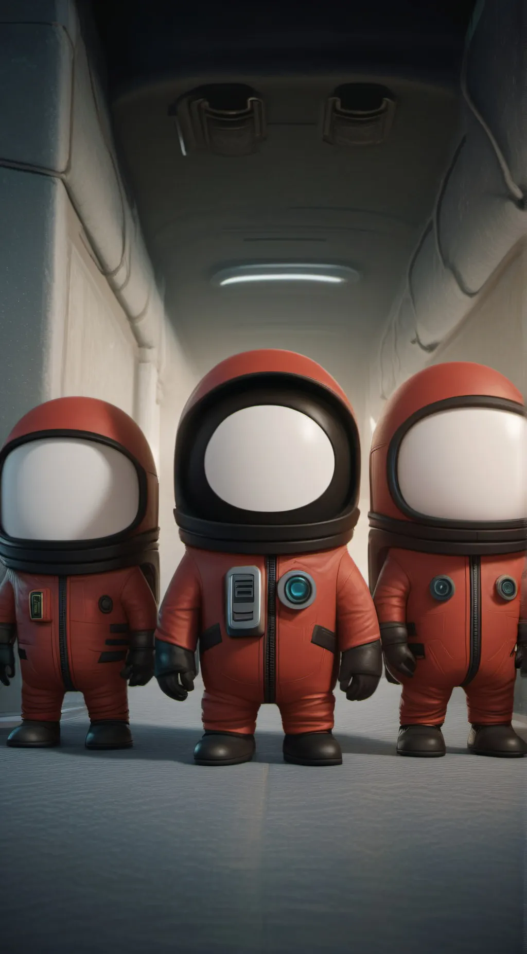 ai character: Among us background