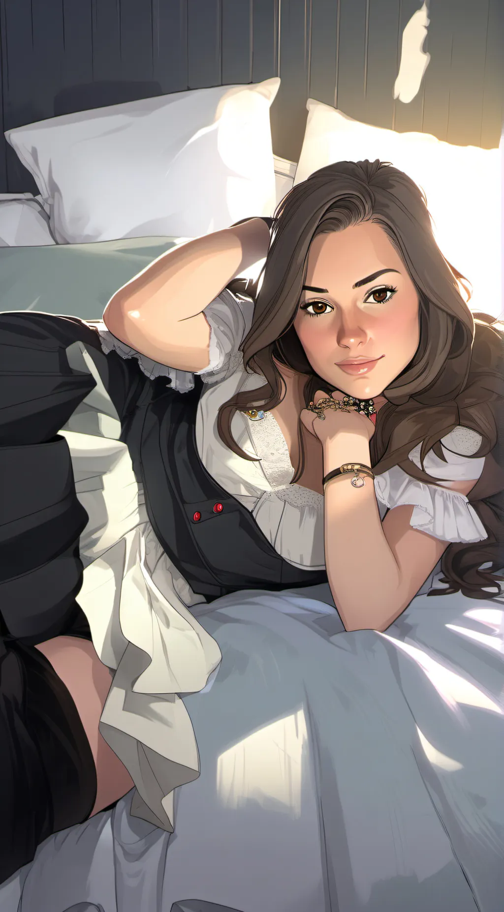 ai character: Valentina Cortez background