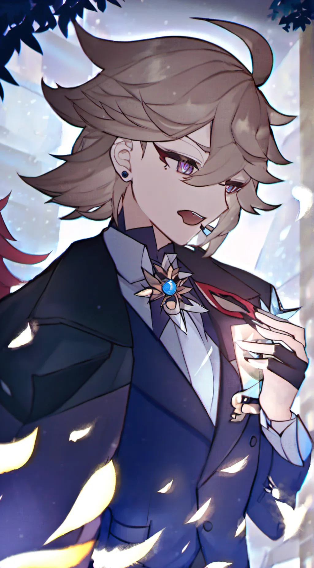 ai character: Upper moons  background