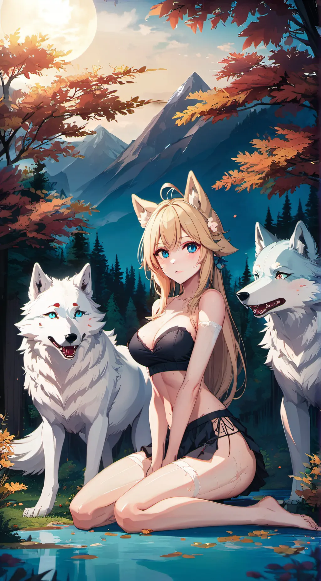 ai character: eclipse background