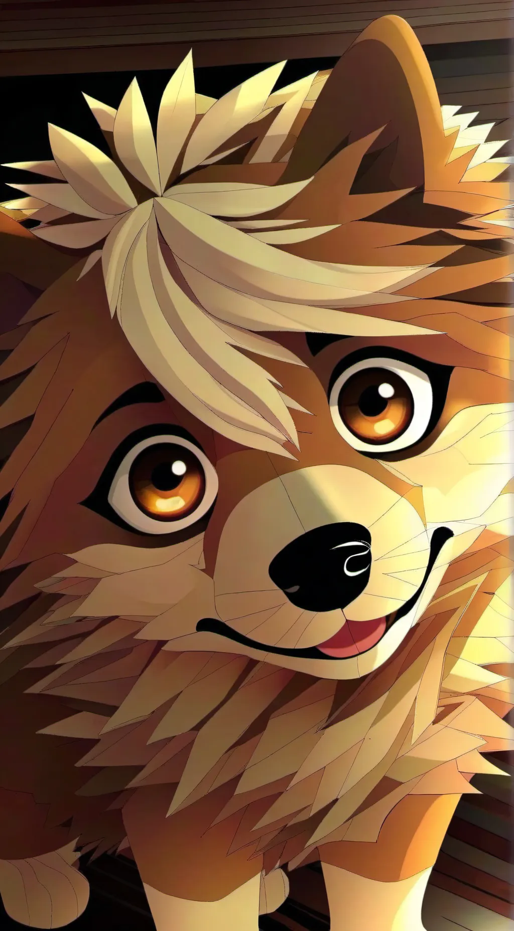 ai character: Doma  background