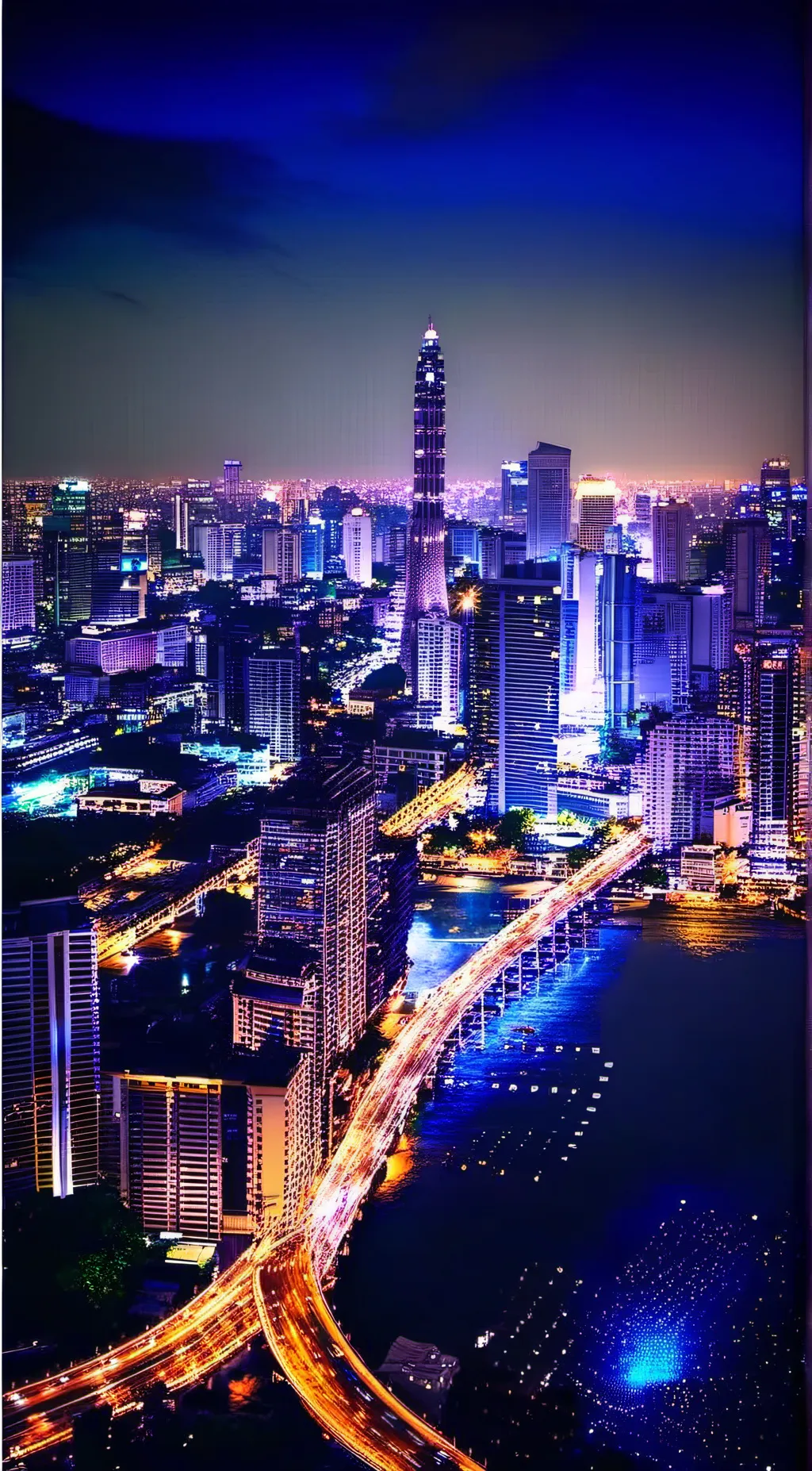 ai character: Aurora Heights background