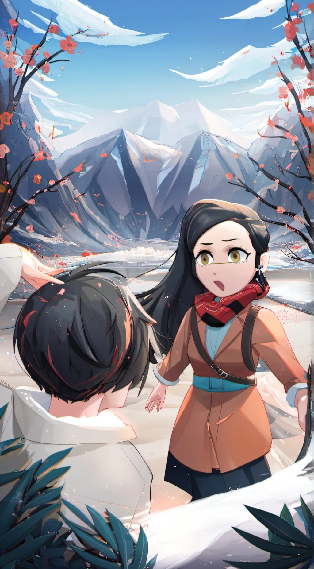 ai character: Lily  background