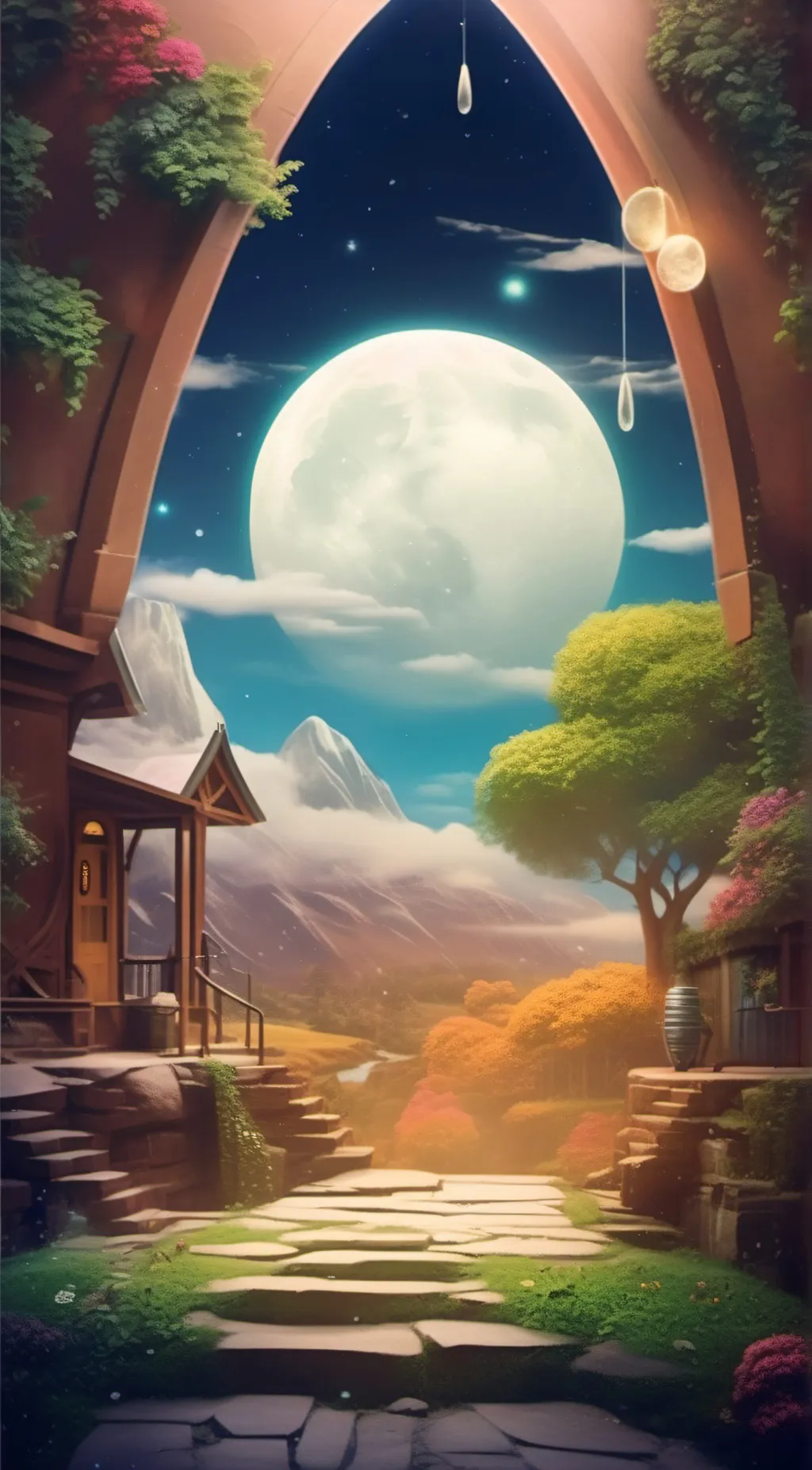 ai character: moonrise/moondrop  background