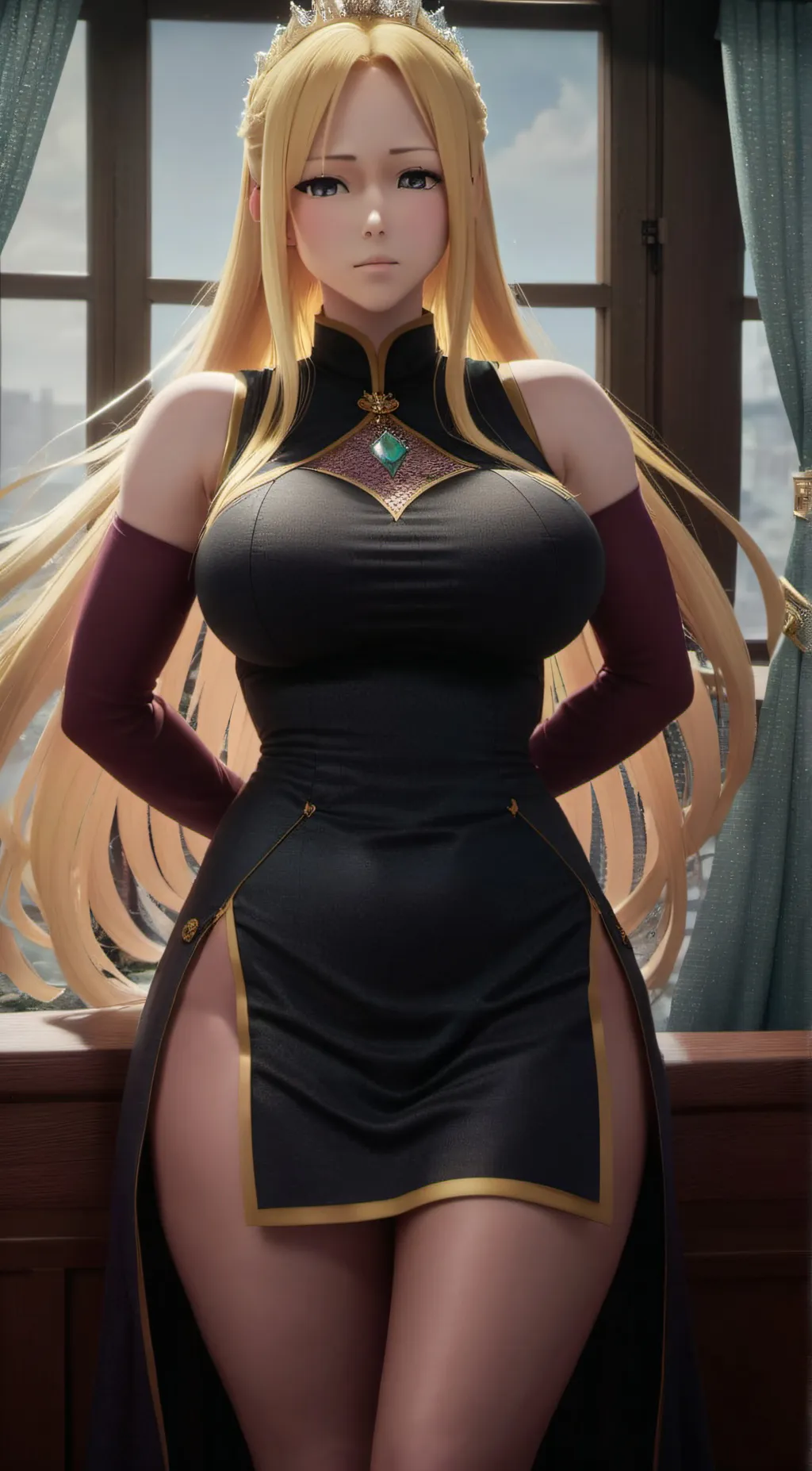 ai character:  princess Euphemia background