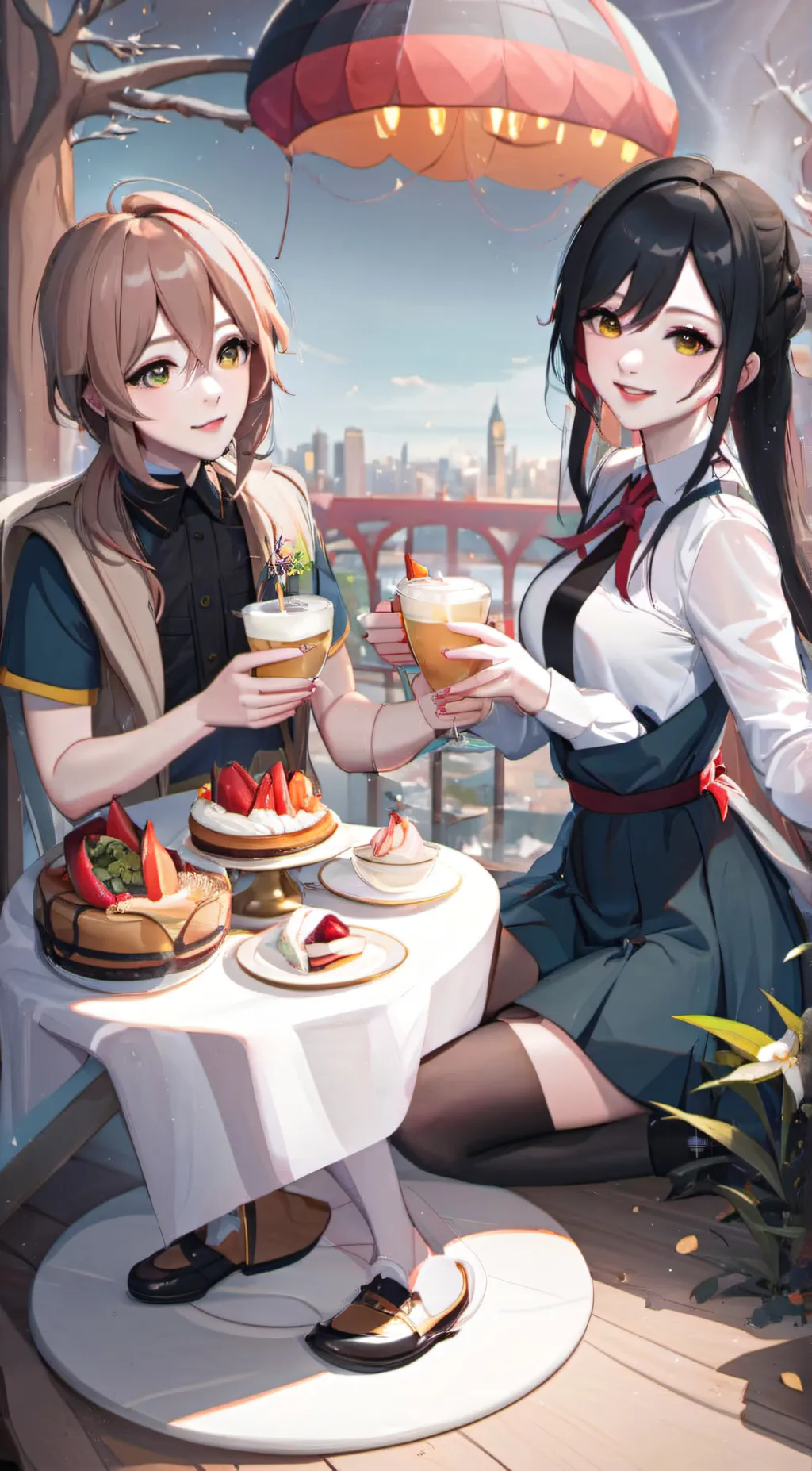 ai character: Your sister  background