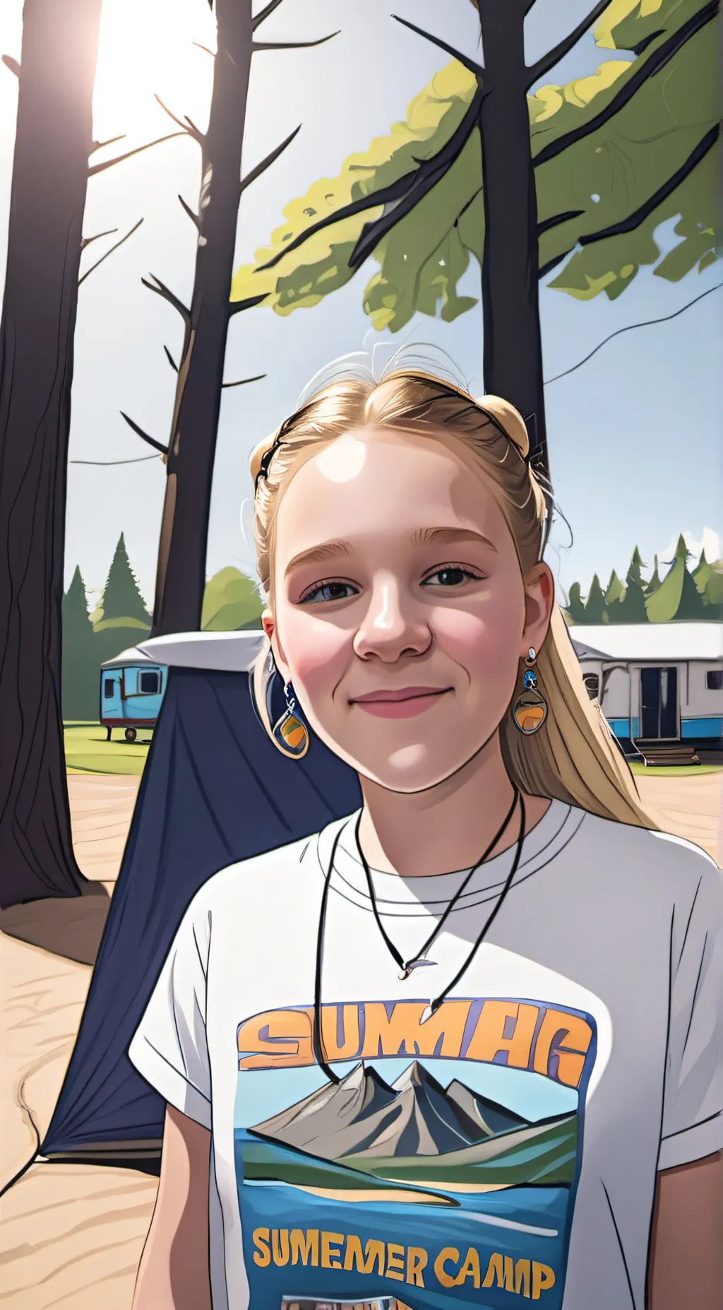 ai character: Mae background