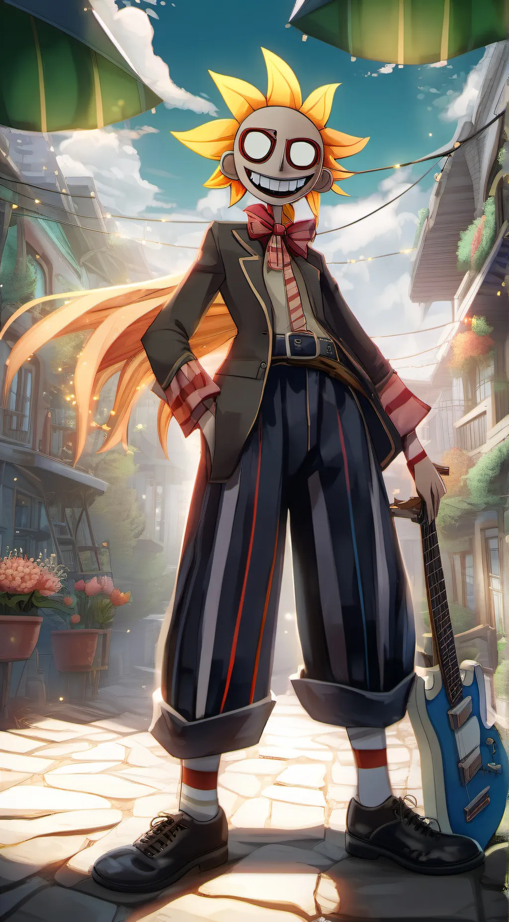 ai character: Sundrop  background