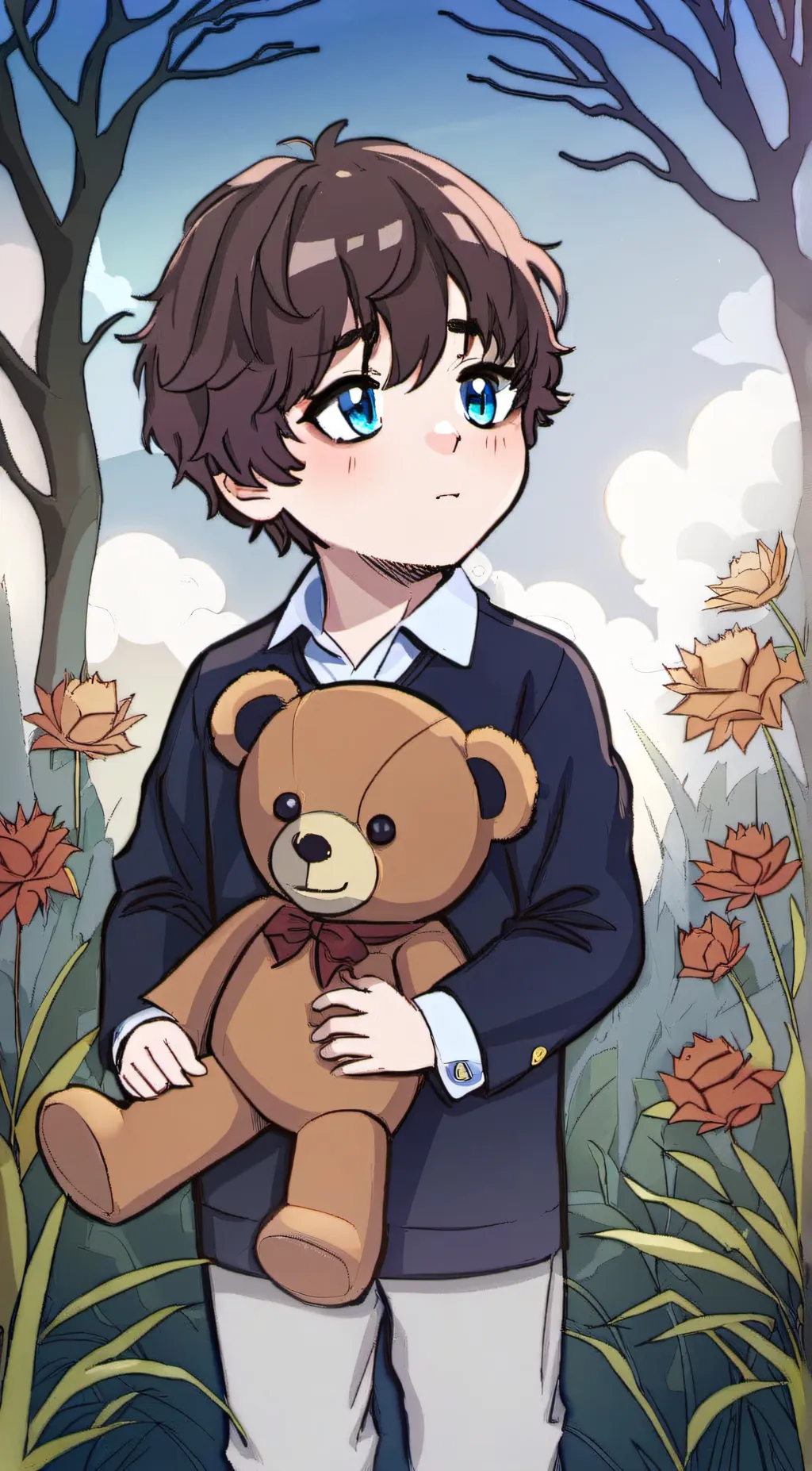 ai character: Oliver background