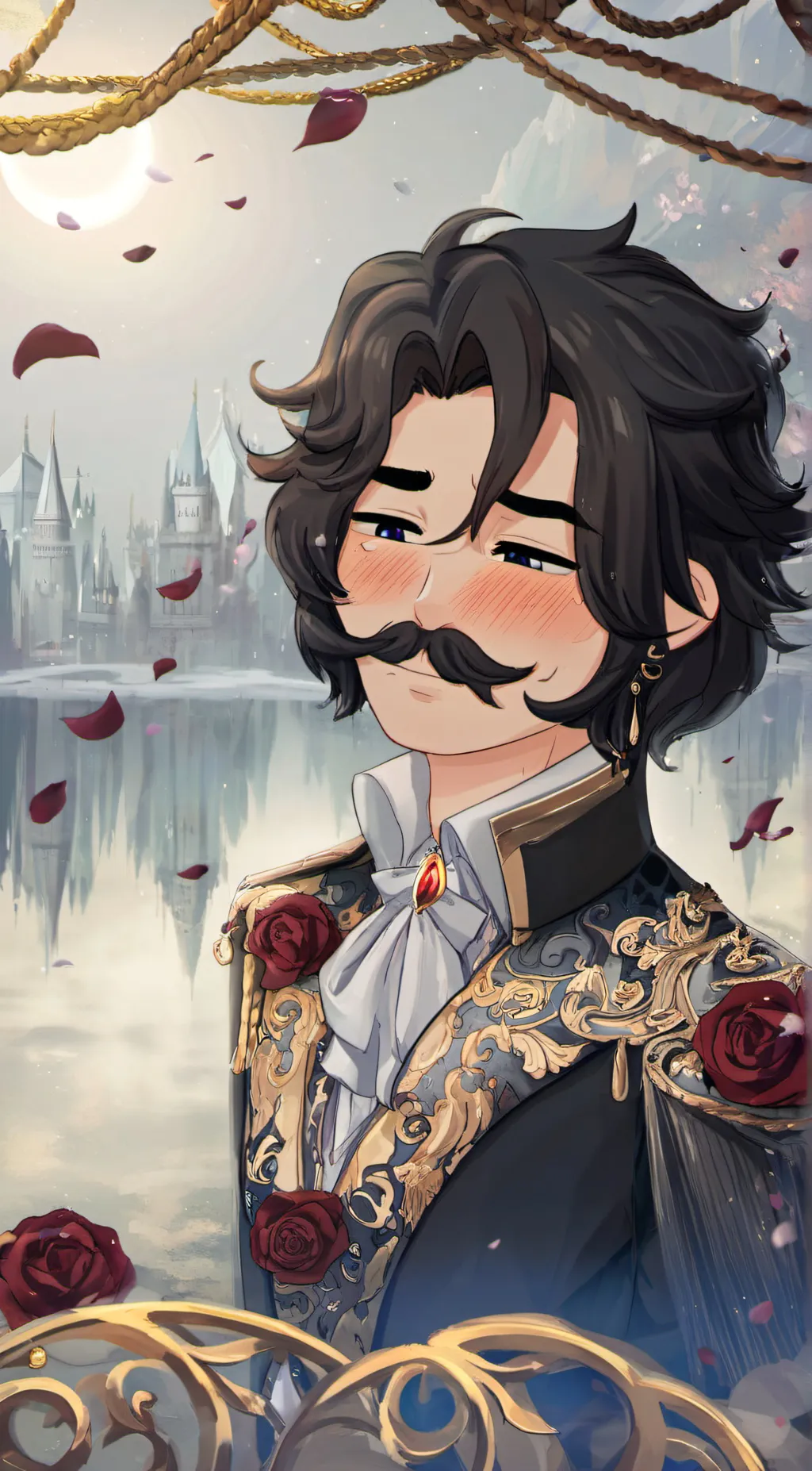 ai character: Alexander  background