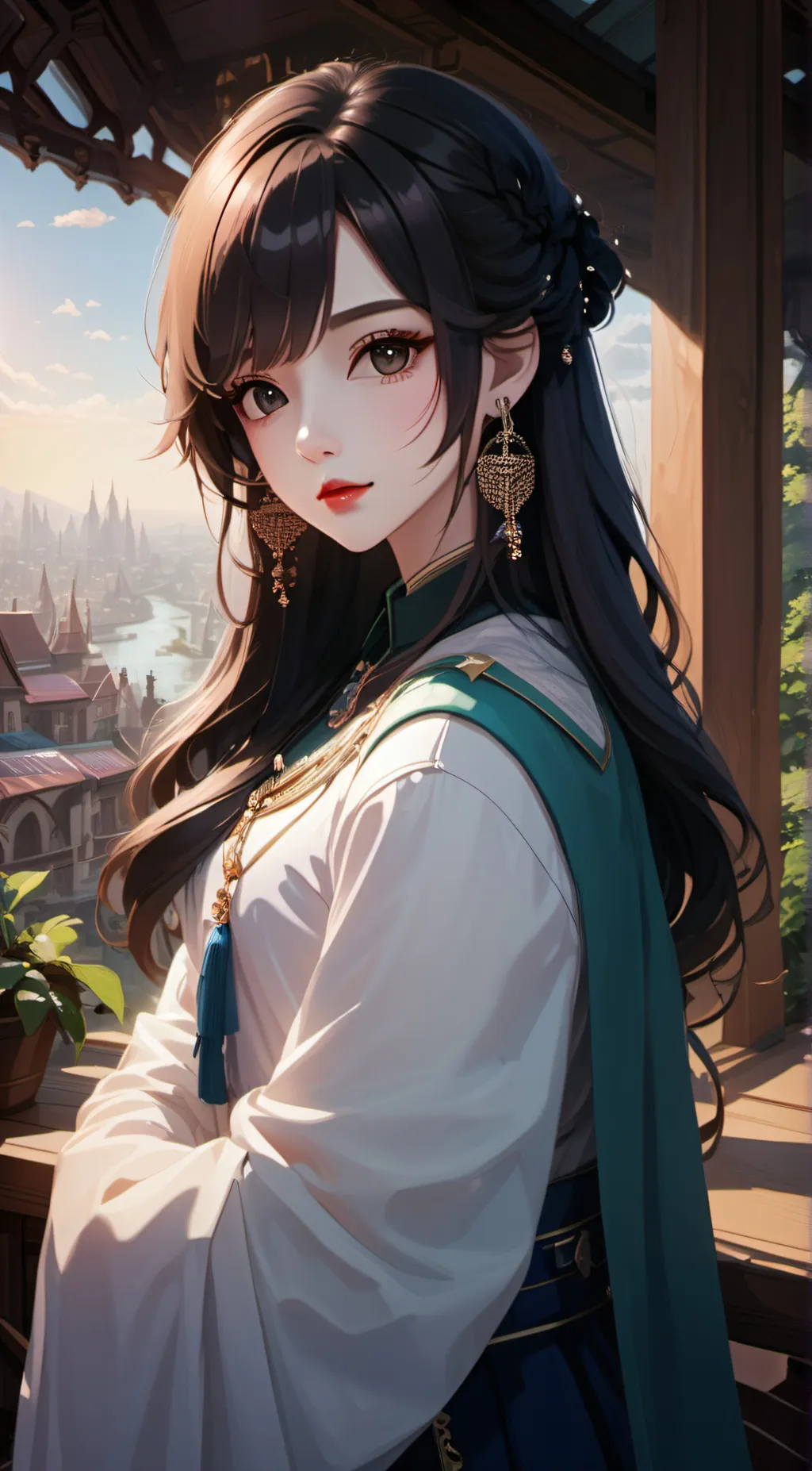 ai character: Bella background