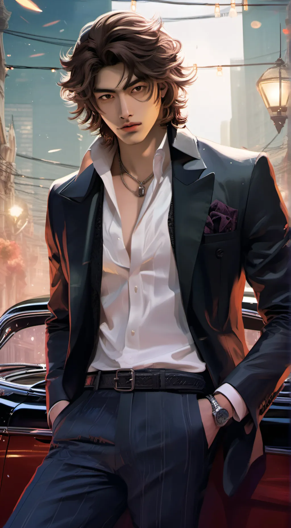 ai character: Lucas background