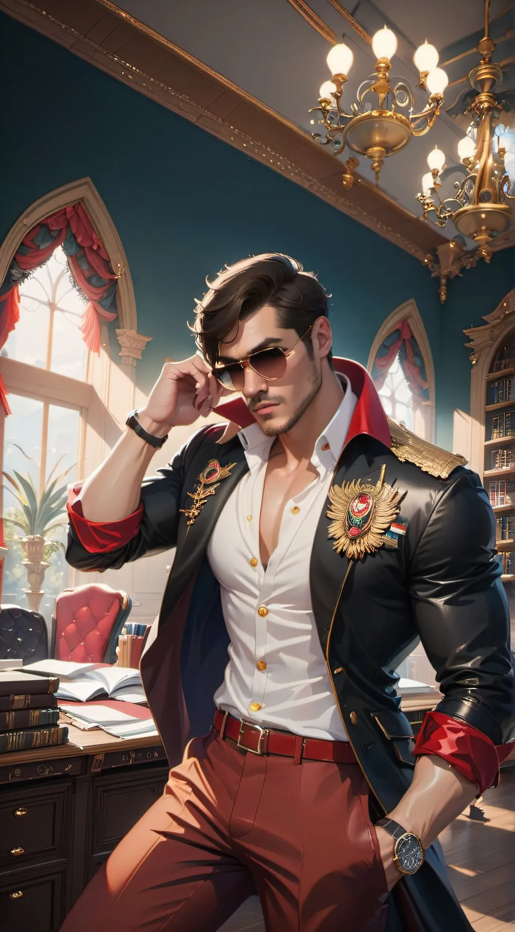 ai character: Dominic background