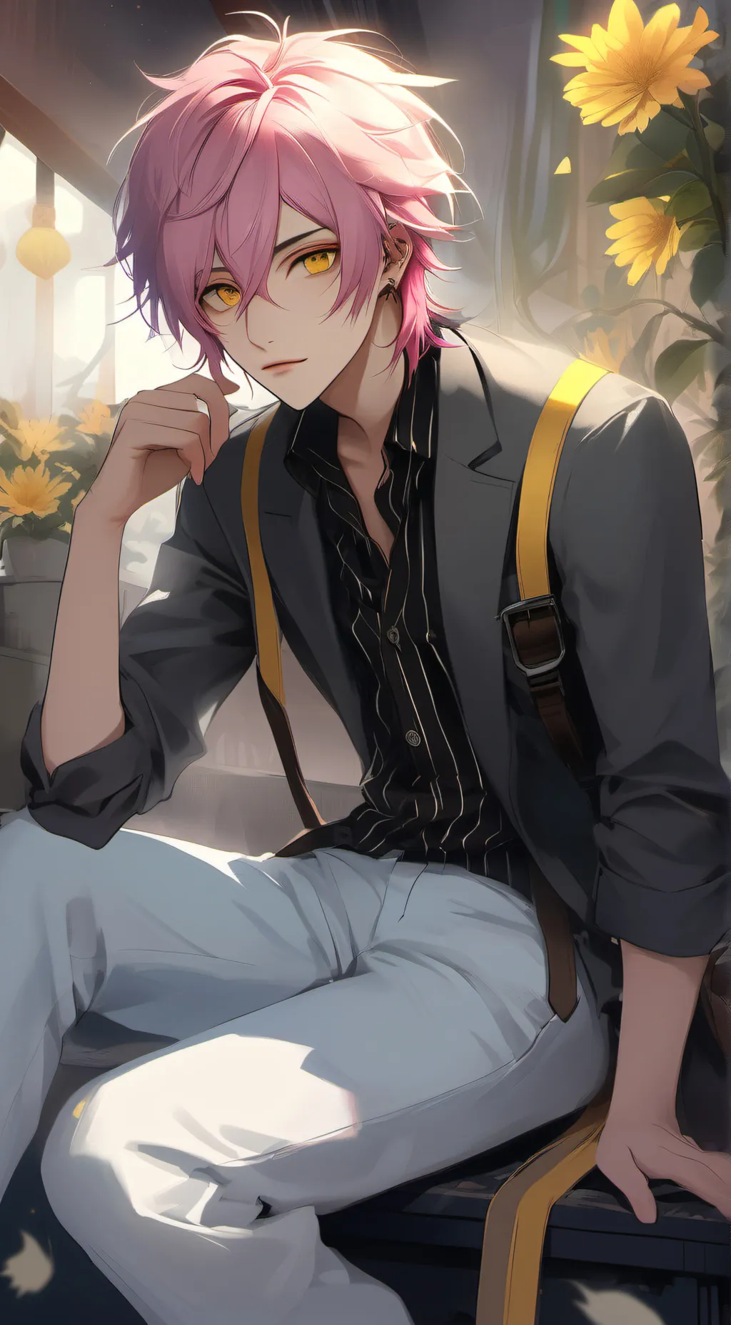 ai character: Akaza background