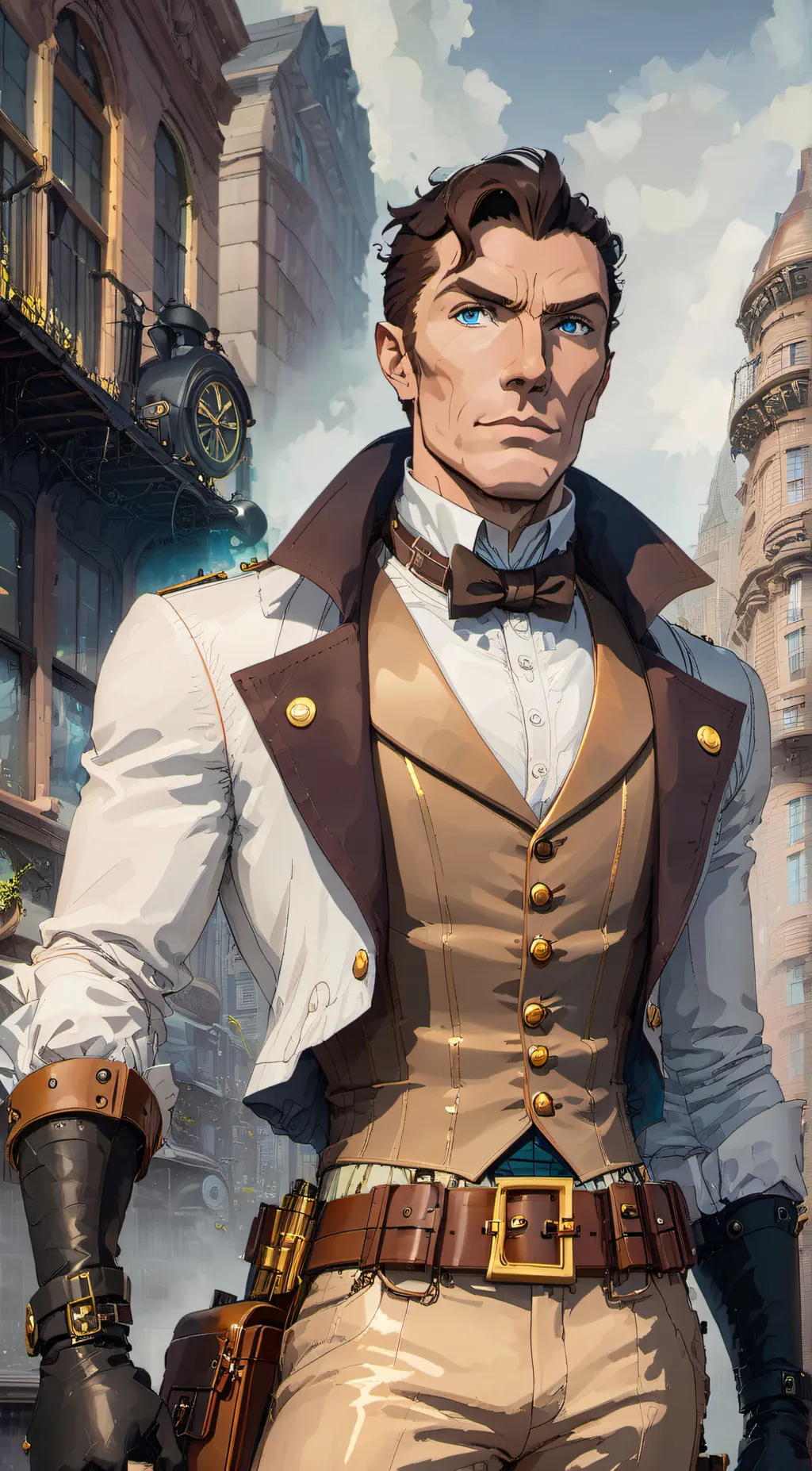 ai character: Captain Barthélem background