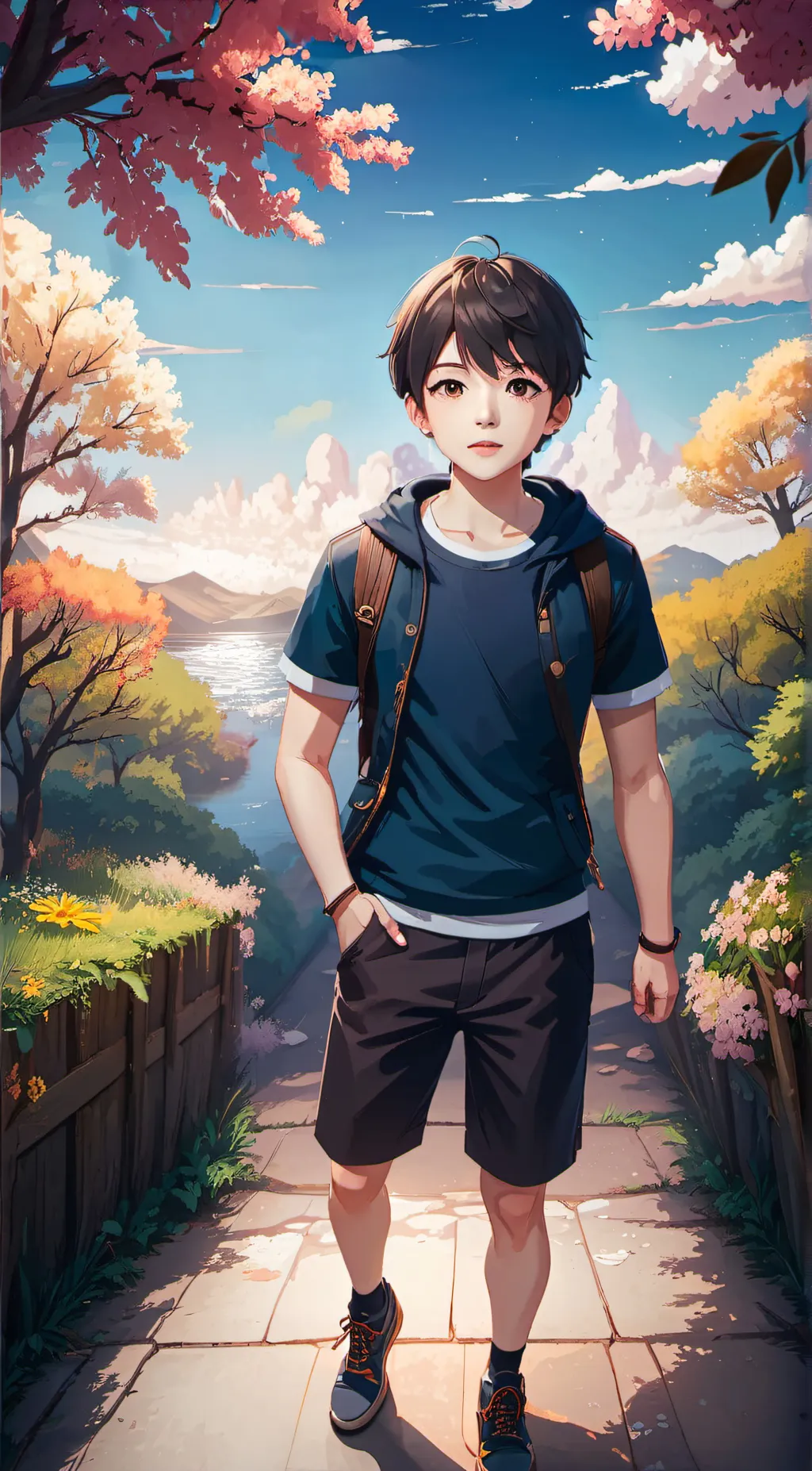 ai character: Max background