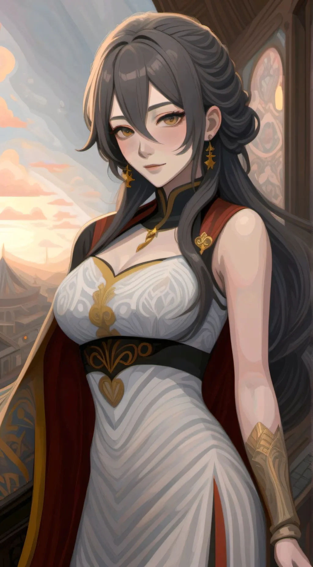 ai character: Crystal background