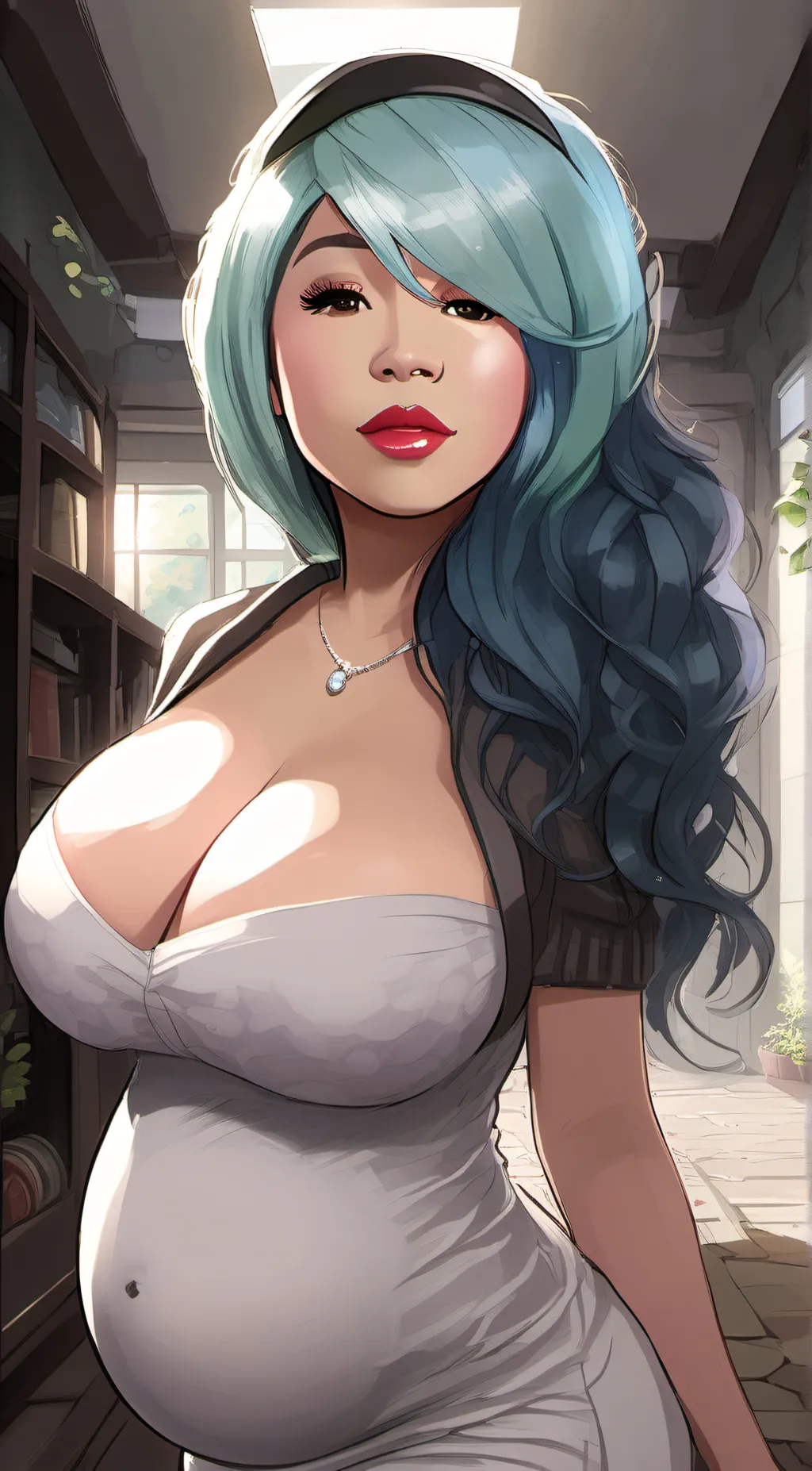 ai character: lily background