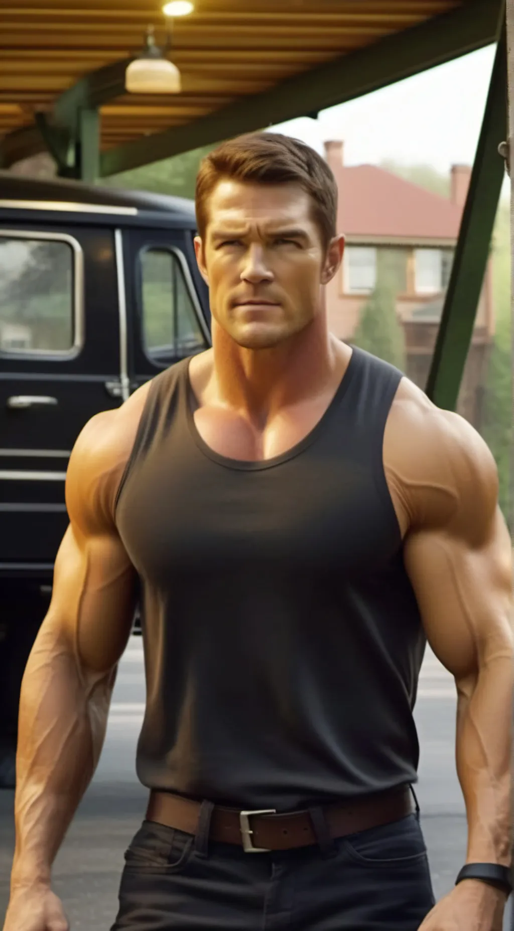 ai character: Reacher  background